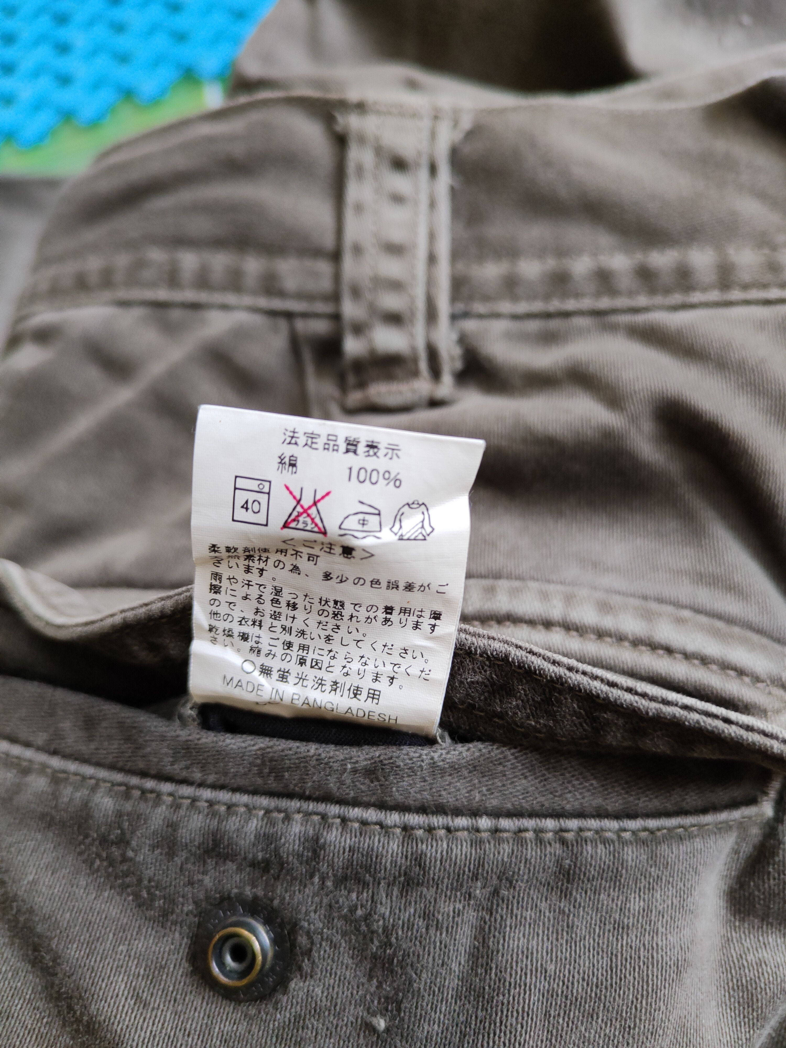 Japanese Brand Burtle®-Vice United Multi Pocket Tactical Cargo Pants #S499 Size US 32 / EU 48 - 14 Thumbnail