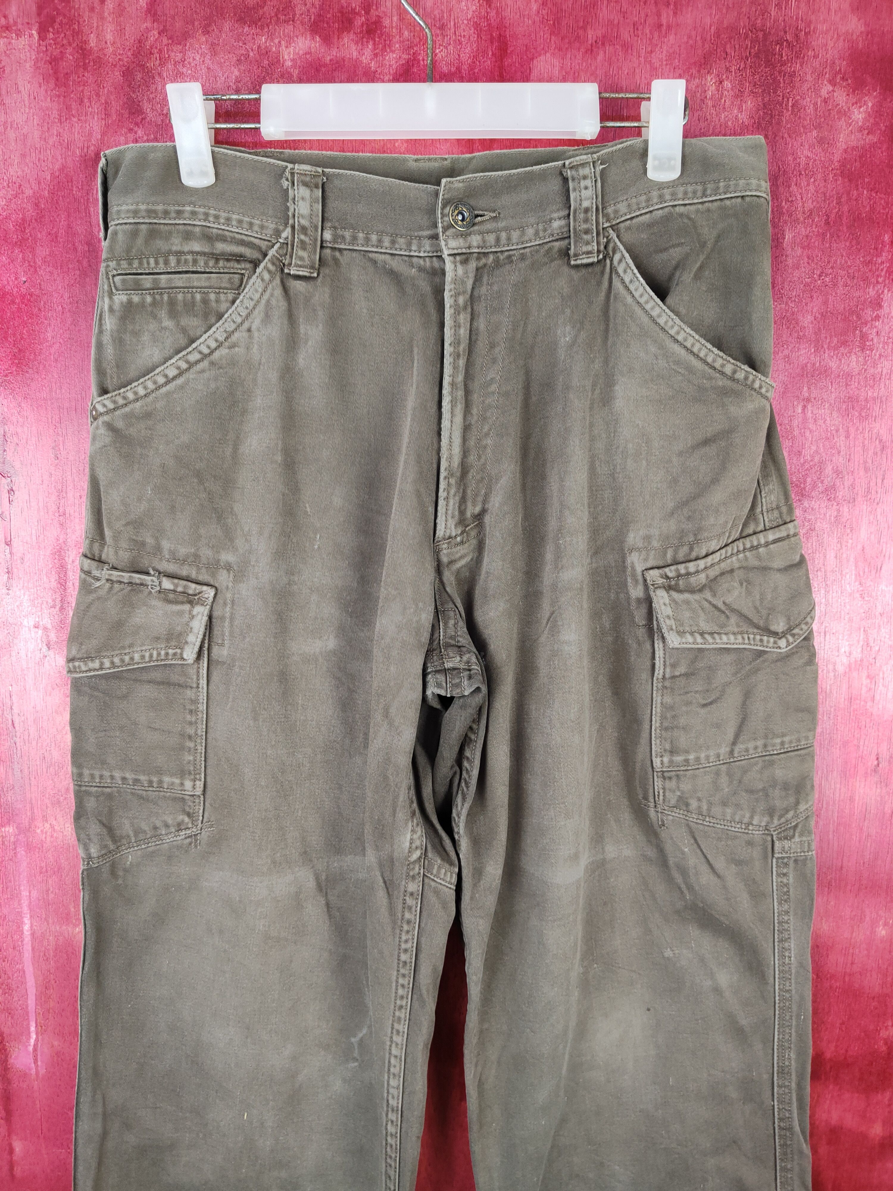 Japanese Brand Burtle®-Vice United Multi Pocket Tactical Cargo Pants #S499 Size US 32 / EU 48 - 2 Thumbnail