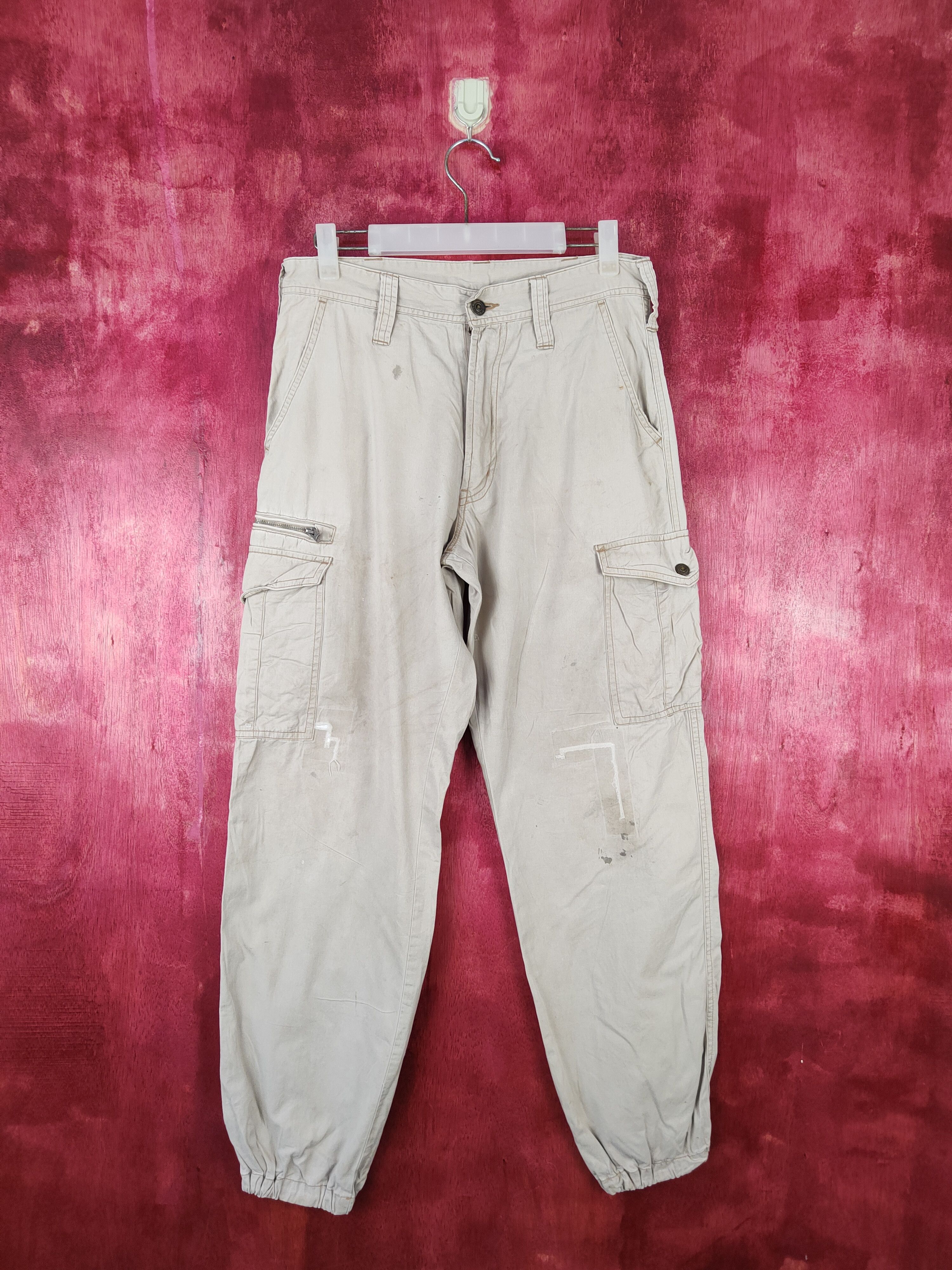 Japanese Brand × Vintage Evenriver® Brown Multi Pocket Tactical Cargo Pants #S497 Size US 30 / EU 46 - 1 Thumbnail