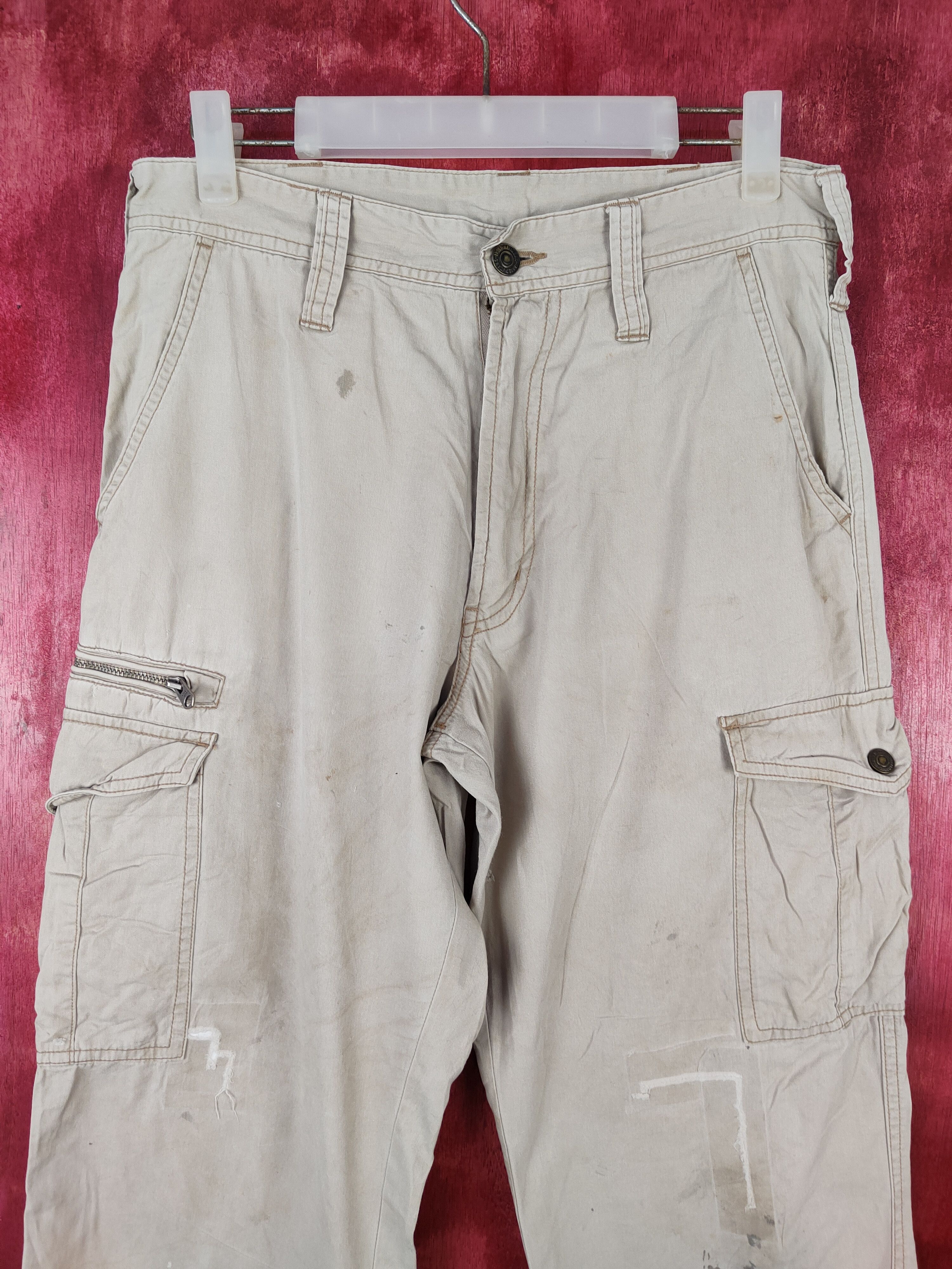 Japanese Brand × Vintage Evenriver® Brown Multi Pocket Tactical Cargo Pants #S497 Size US 30 / EU 46 - 2 Thumbnail