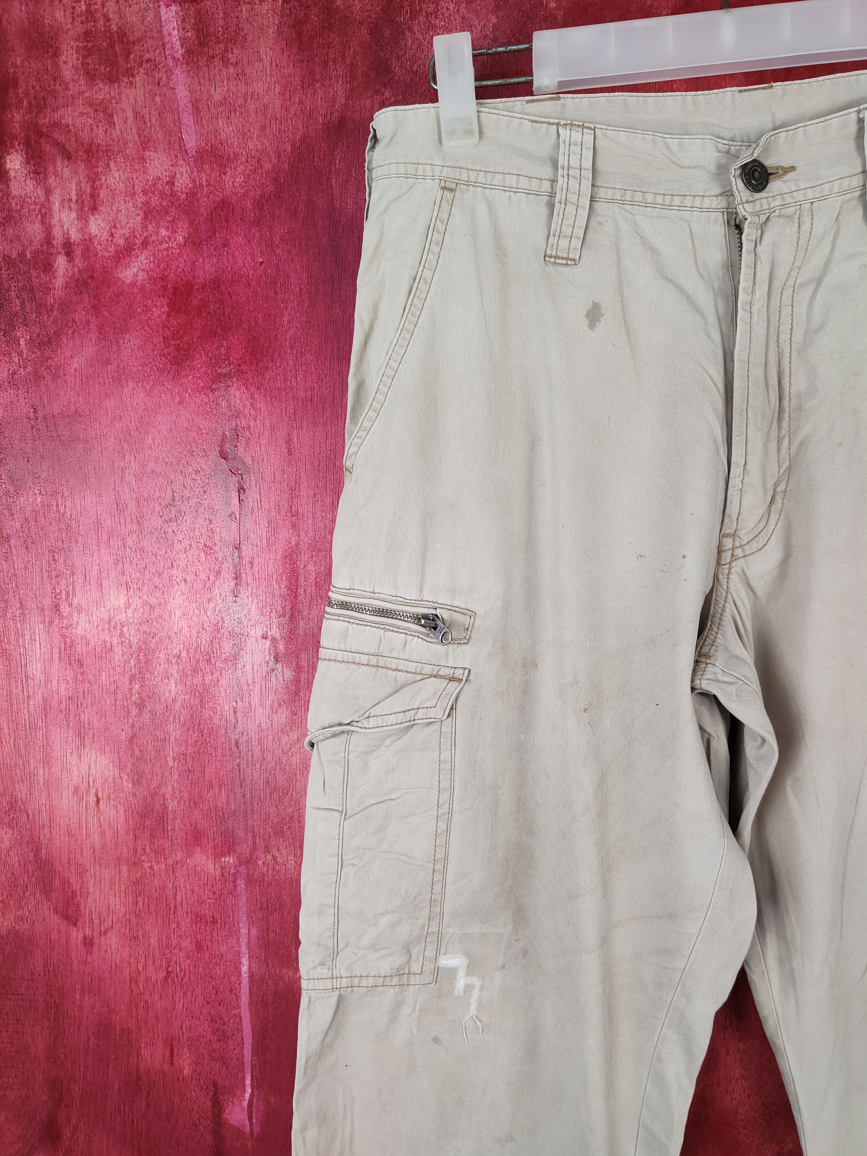 Japanese Brand × Vintage Evenriver® Brown Multi Pocket Tactical Cargo Pants #S497 Size US 30 / EU 46 - 3 Thumbnail