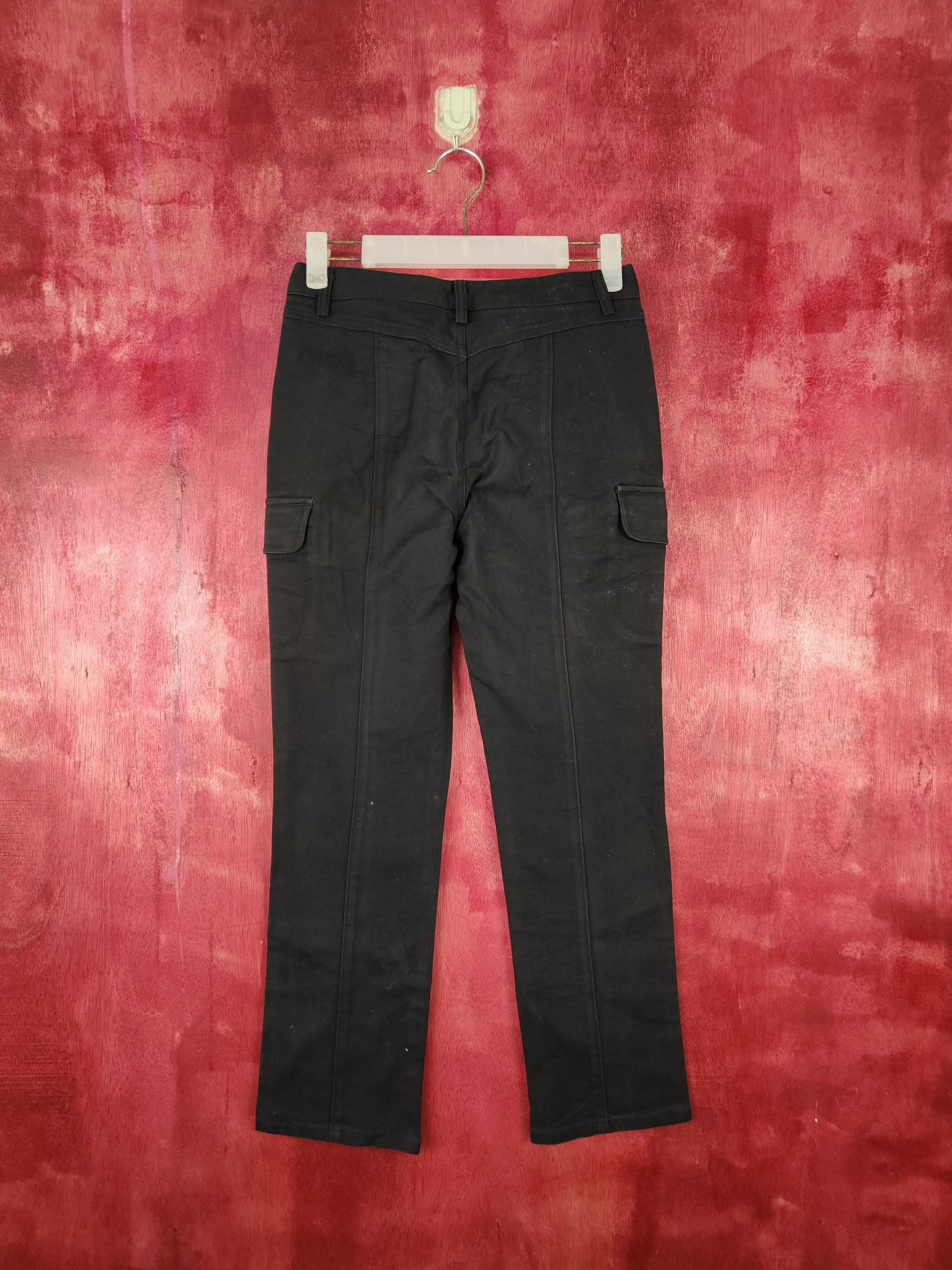 Japanese Brand × Uniqlo Uniqlo Black Multi Pocket Tactical Cargo Pants #S496 Size 26" / US 2 / IT 38 - 7 Thumbnail