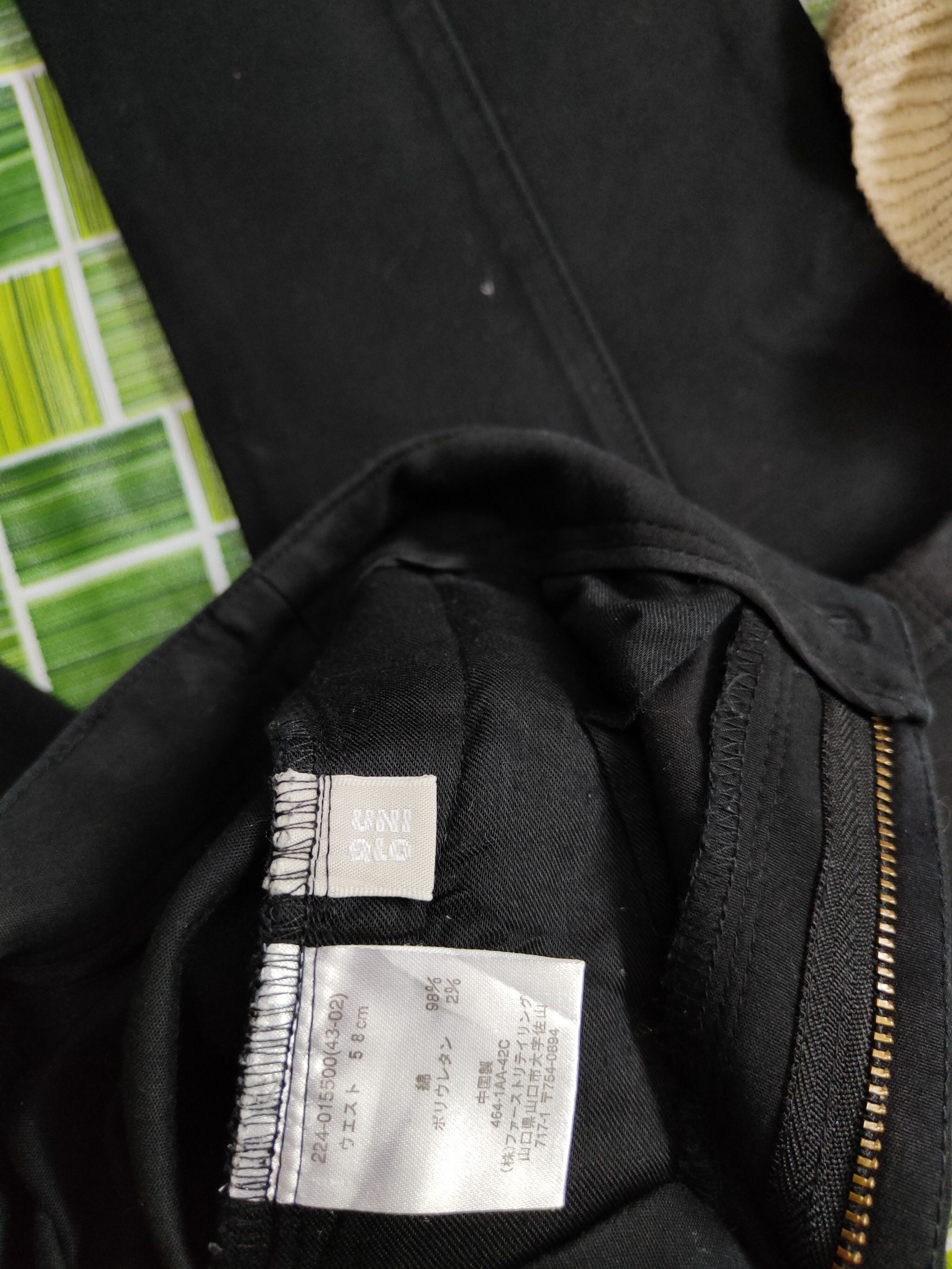Japanese Brand × Uniqlo Uniqlo Black Multi Pocket Tactical Cargo Pants #S496 Size 26" / US 2 / IT 38 - 13 Thumbnail
