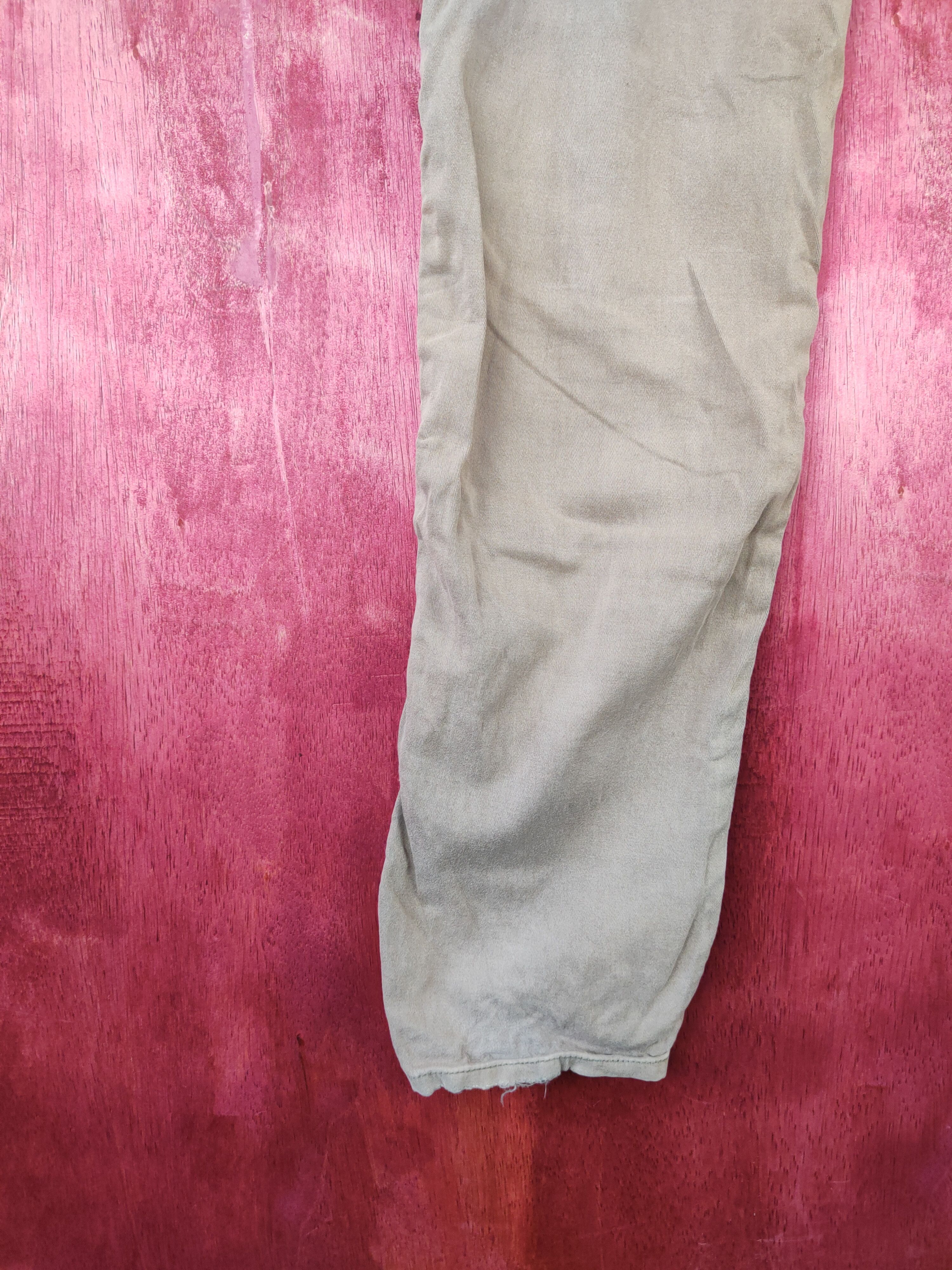 Japanese Brand × Vintage The Vintage Standard Faded Multi Pocket Cargo Pants #S494 Size 29" - 9 Thumbnail