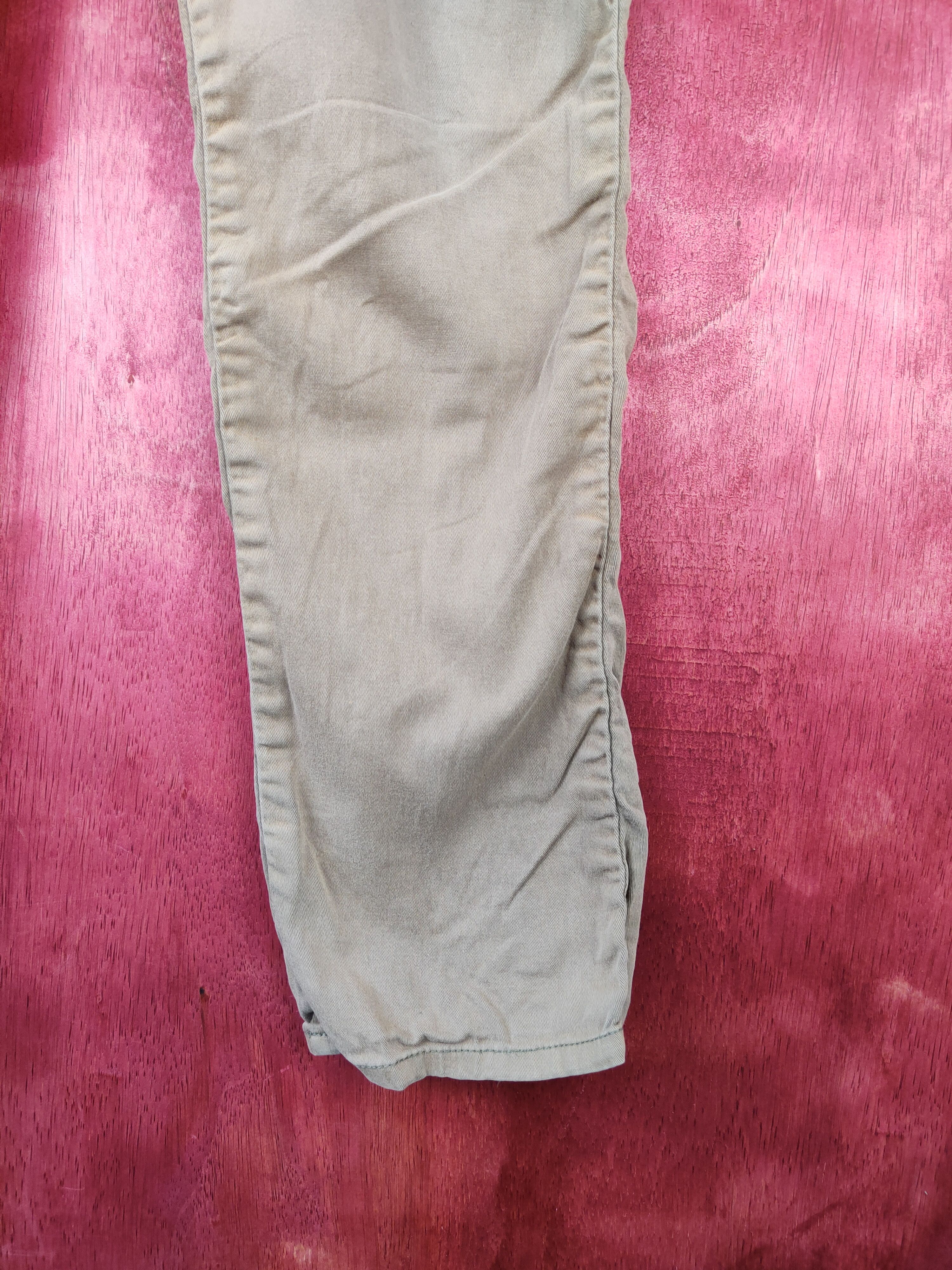 Japanese Brand × Vintage The Vintage Standard Faded Multi Pocket Cargo Pants #S494 Size 29" - 6 Thumbnail