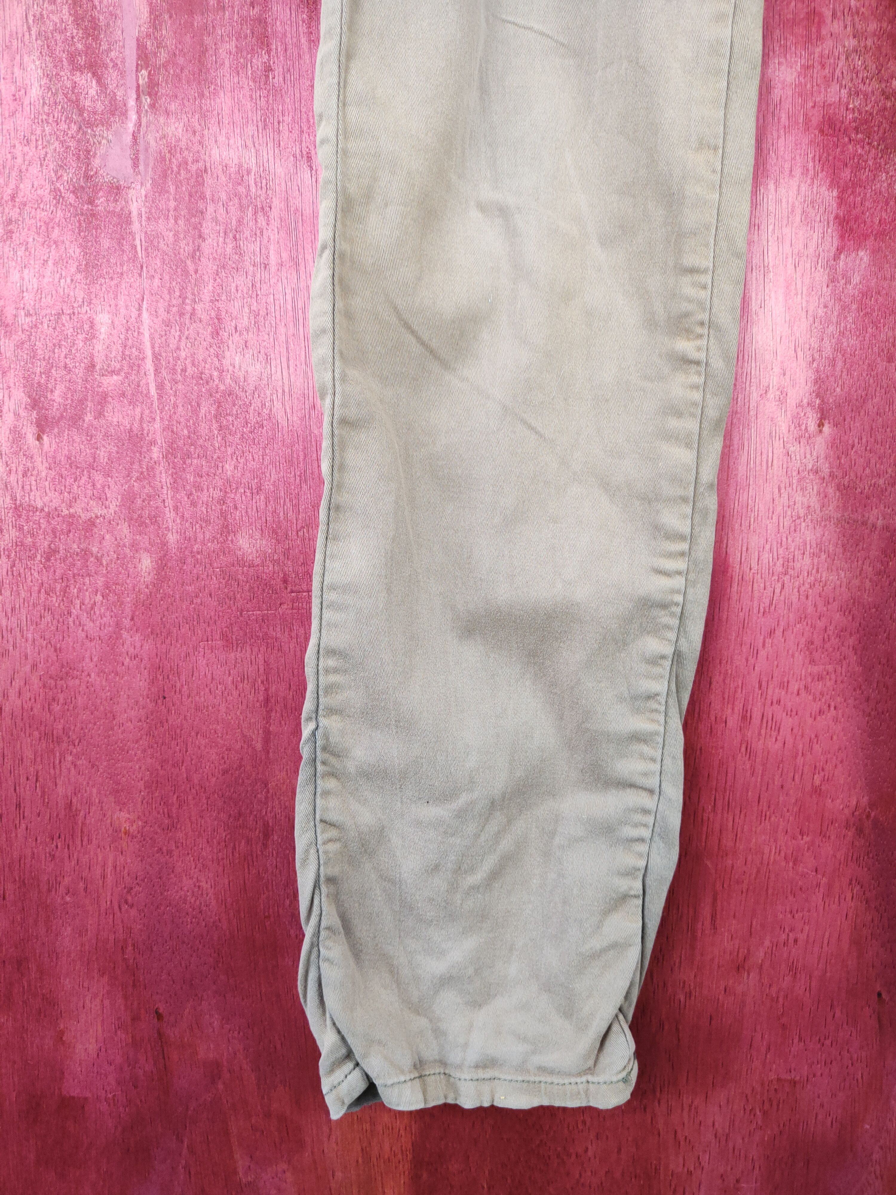 Japanese Brand × Vintage The Vintage Standard Faded Multi Pocket Cargo Pants #S494 Size 29" - 4 Thumbnail