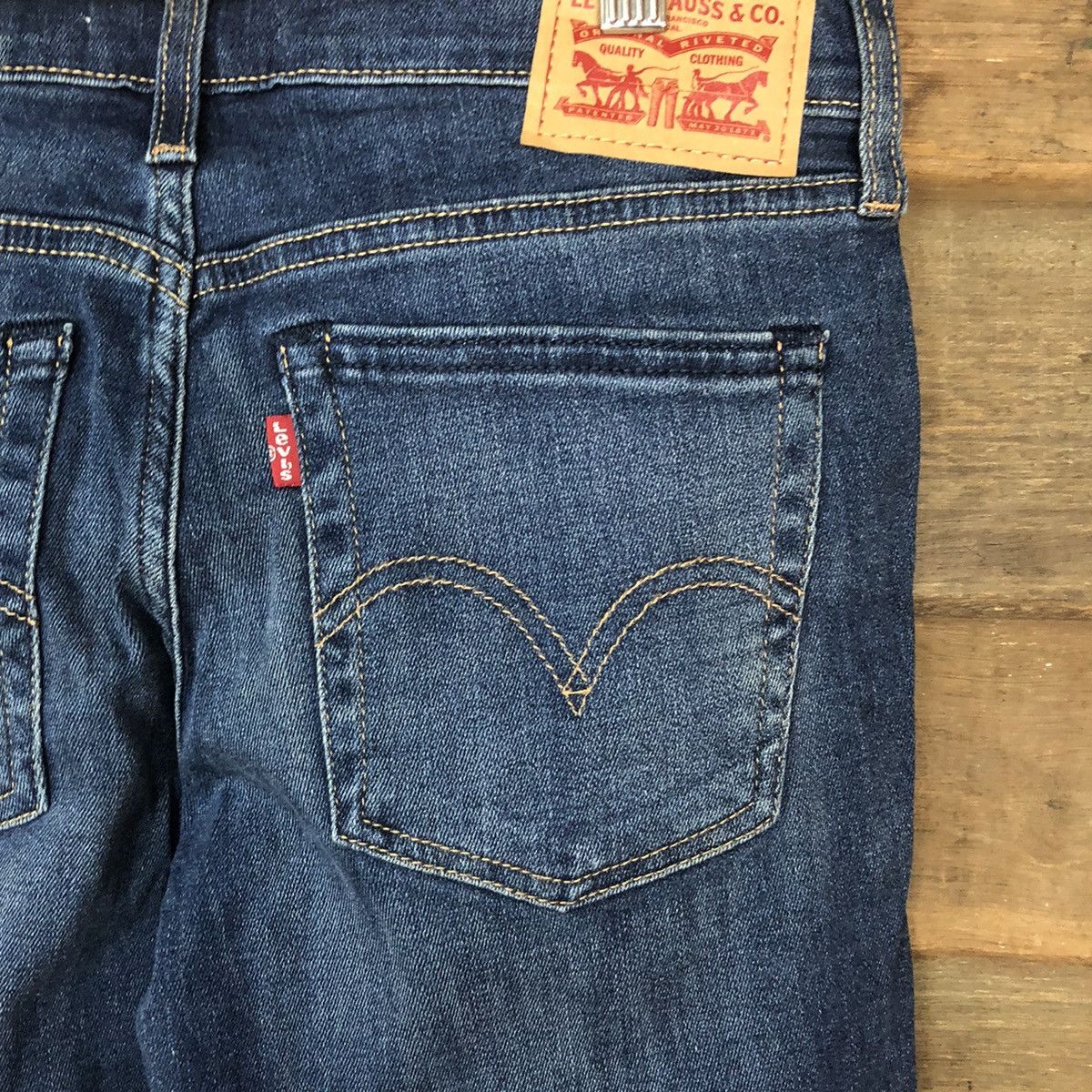 Levi's Levis Blue Denim Pants #4990 Size 25" / US 0 / IT 36 - 14 Thumbnail