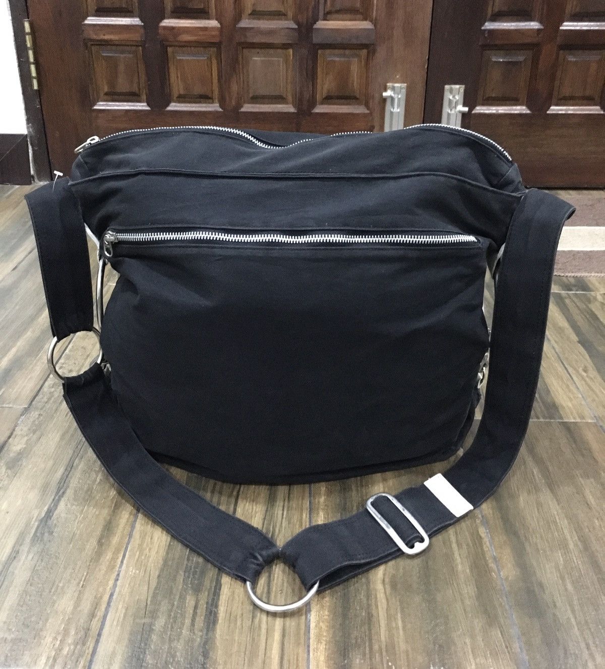 Limi Feu Messenger Bag in Black, Men's