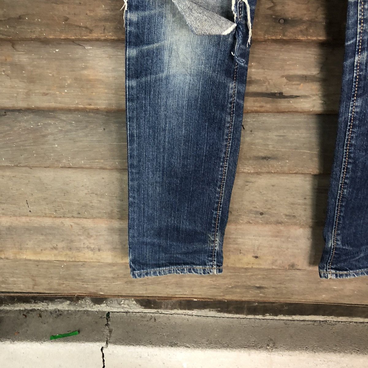 Edwin Edwin vintage Distressed Denim Pants #5136 Size 30" / US 8 / IT 44 - 7 Thumbnail