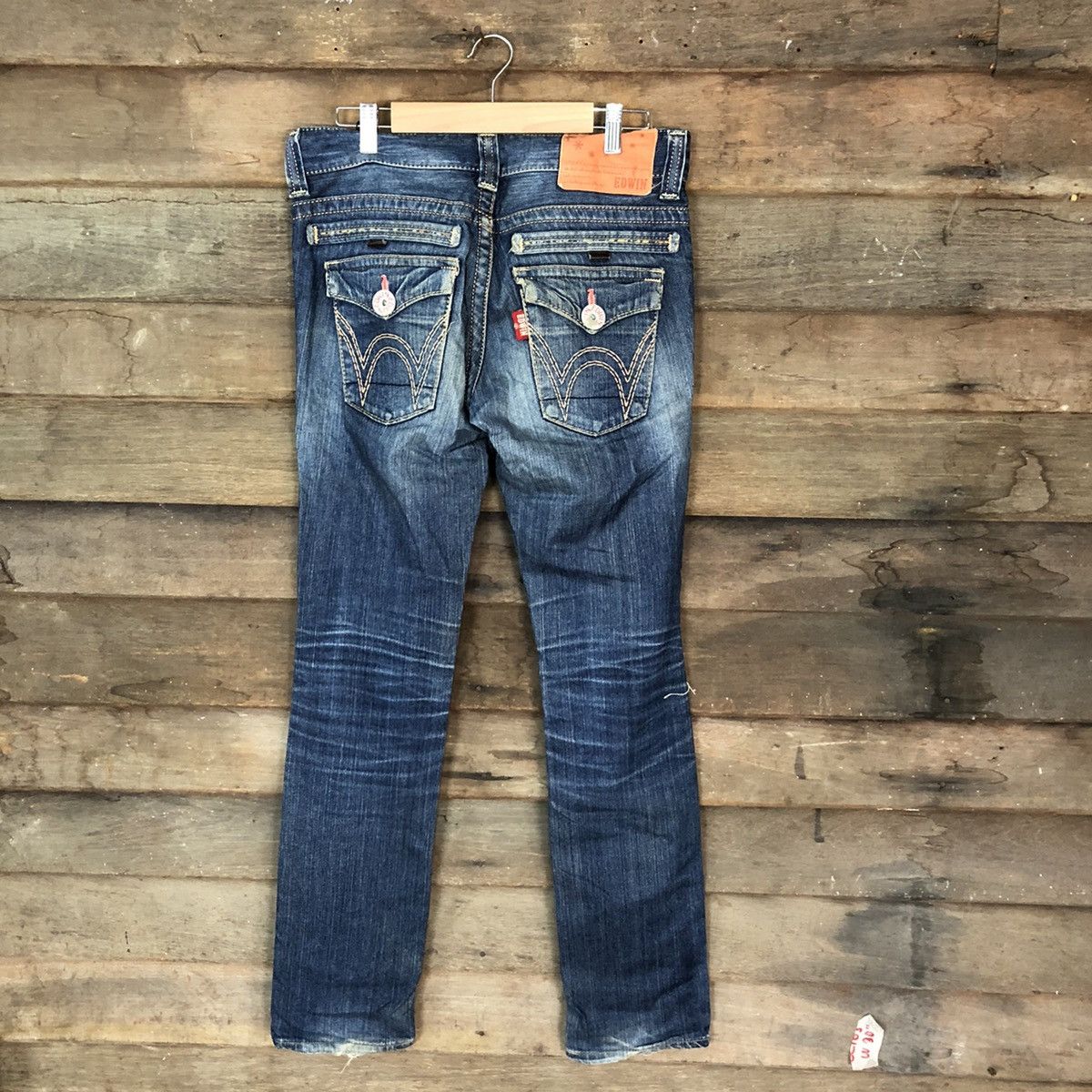 Edwin Edwin vintage Distressed Denim Pants #5136 Size 30" / US 8 / IT 44 - 10 Thumbnail