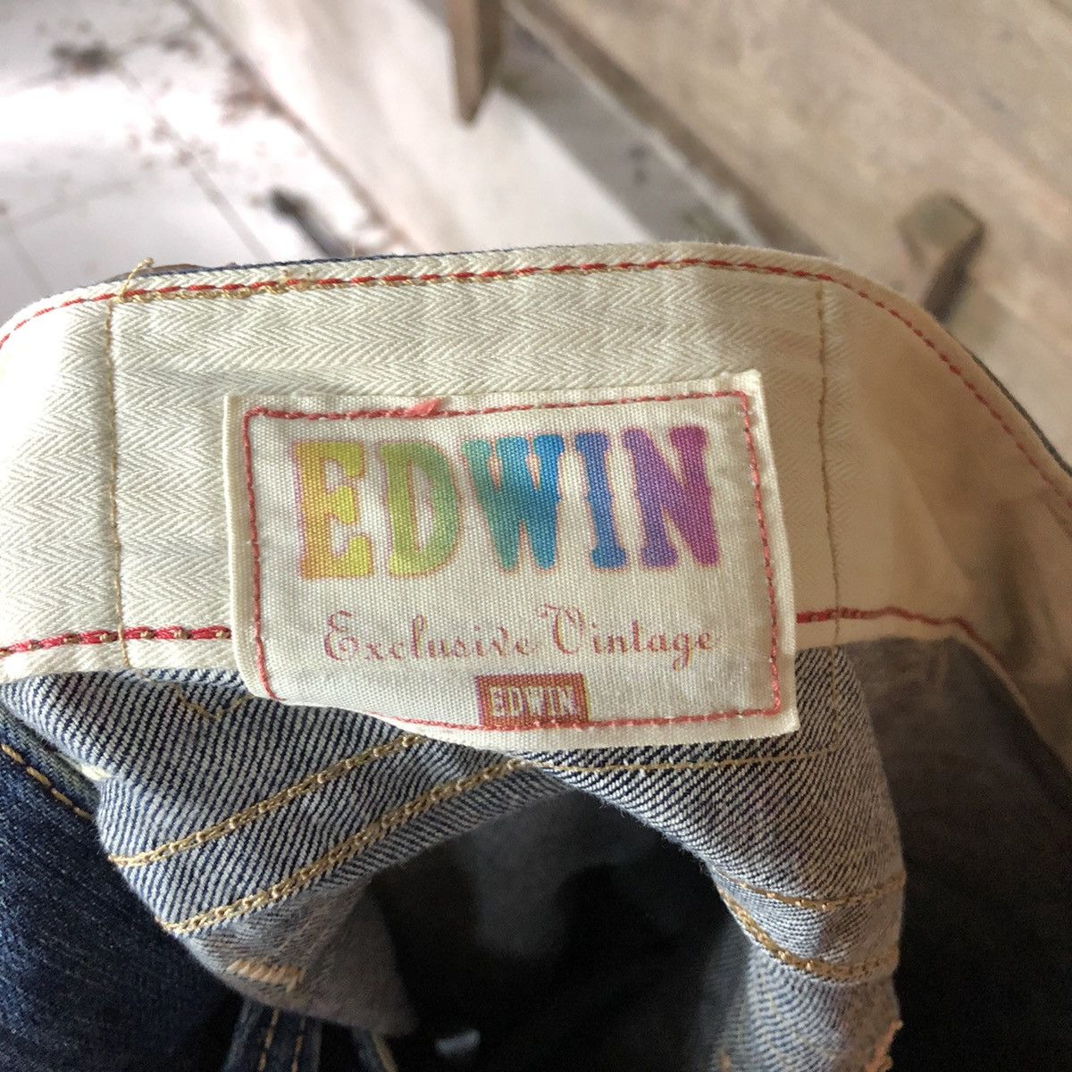 Edwin Edwin vintage Distressed Denim Pants #5136 Size 30" / US 8 / IT 44 - 17 Thumbnail