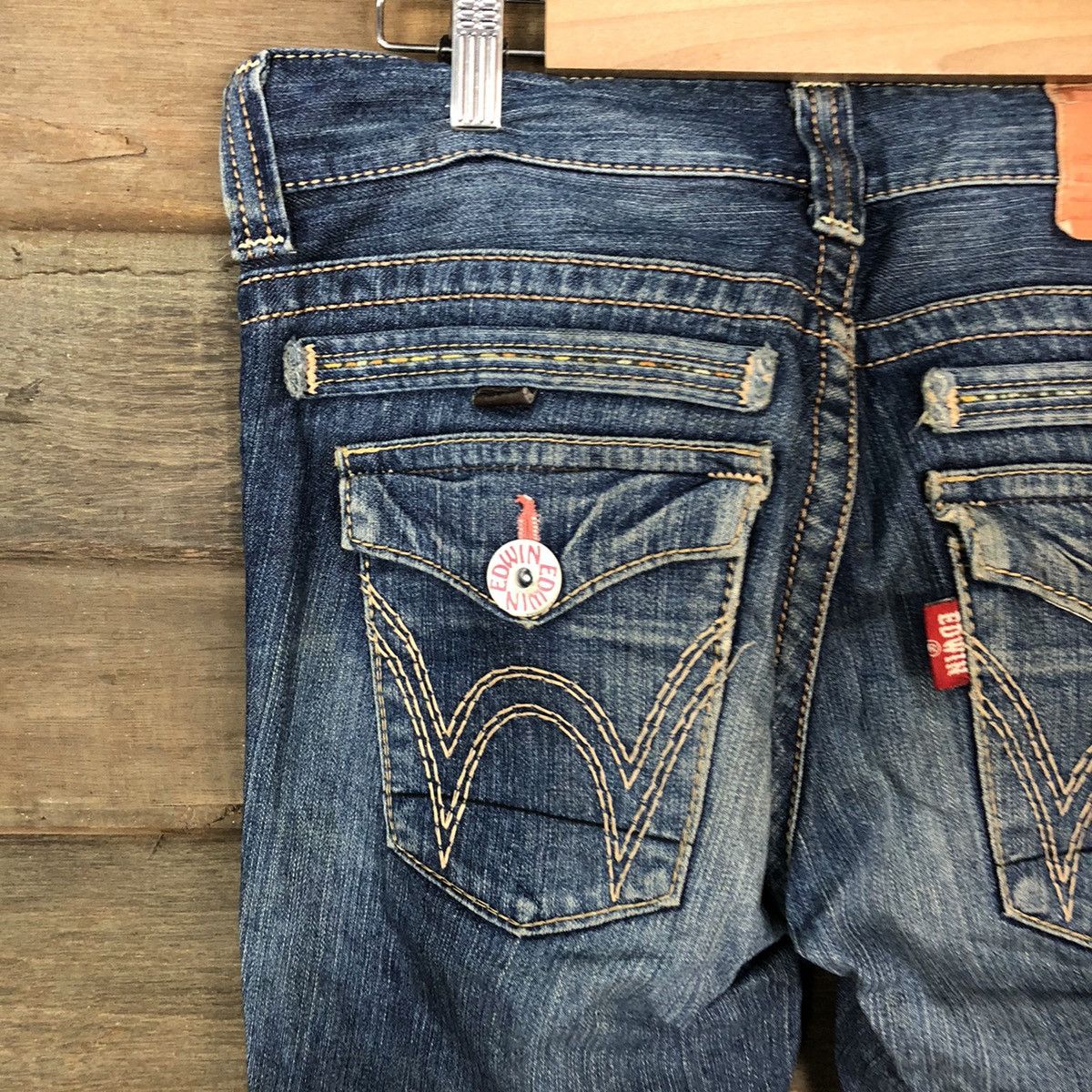 Edwin Edwin vintage Distressed Denim Pants #5136 Size 30" / US 8 / IT 44 - 13 Thumbnail