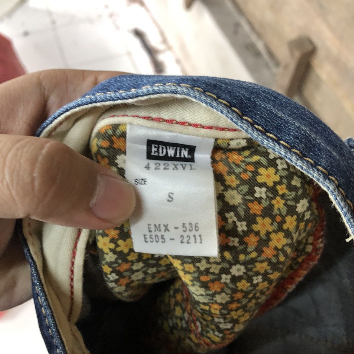 Edwin Edwin vintage Distressed Denim Pants #5136 Size 30" / US 8 / IT 44 - 18 Thumbnail