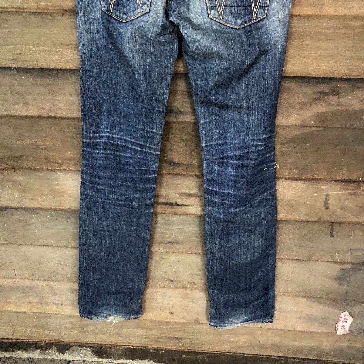 Edwin Edwin vintage Distressed Denim Pants #5136 Size 30" / US 8 / IT 44 - 12 Thumbnail