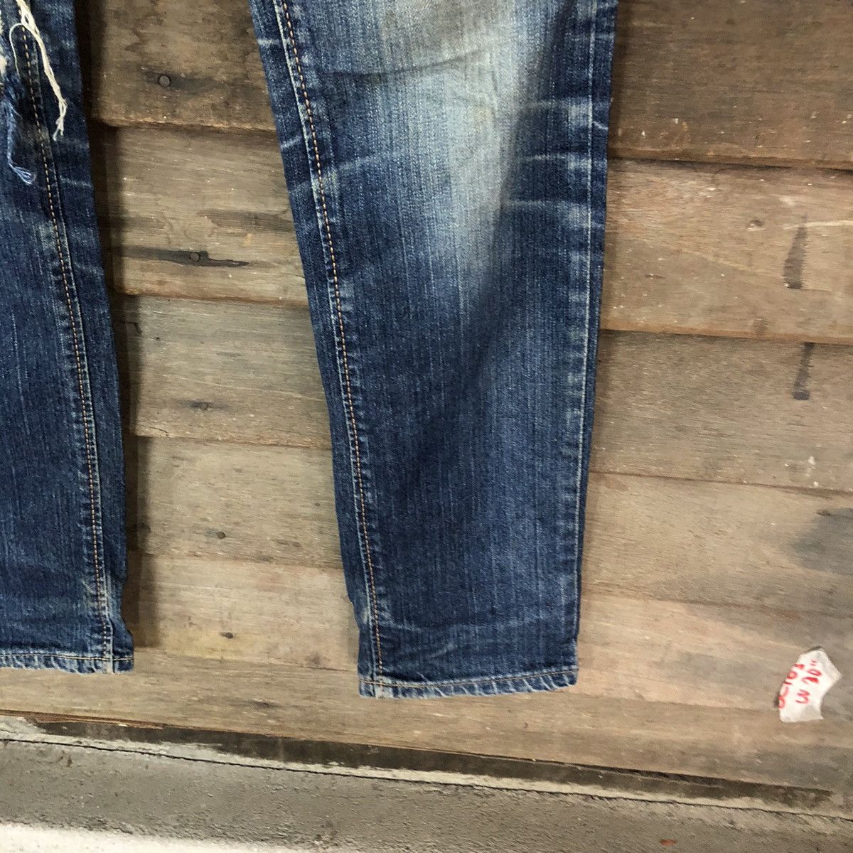 Edwin Edwin vintage Distressed Denim Pants #5136 Size 30" / US 8 / IT 44 - 8 Thumbnail