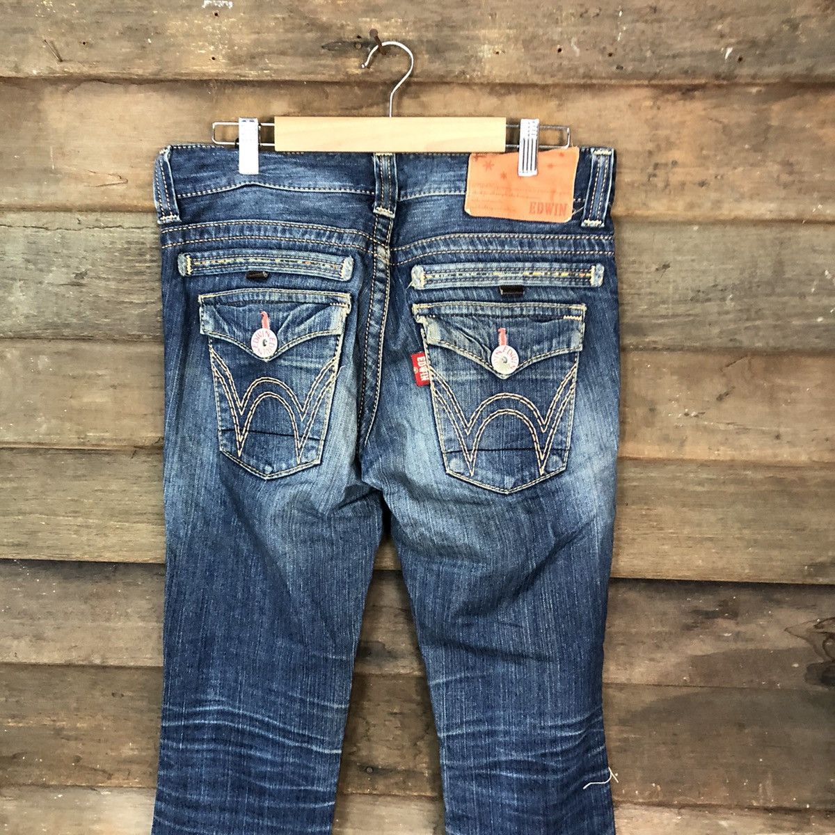 Edwin Edwin vintage Distressed Denim Pants #5136 Size 30" / US 8 / IT 44 - 11 Thumbnail