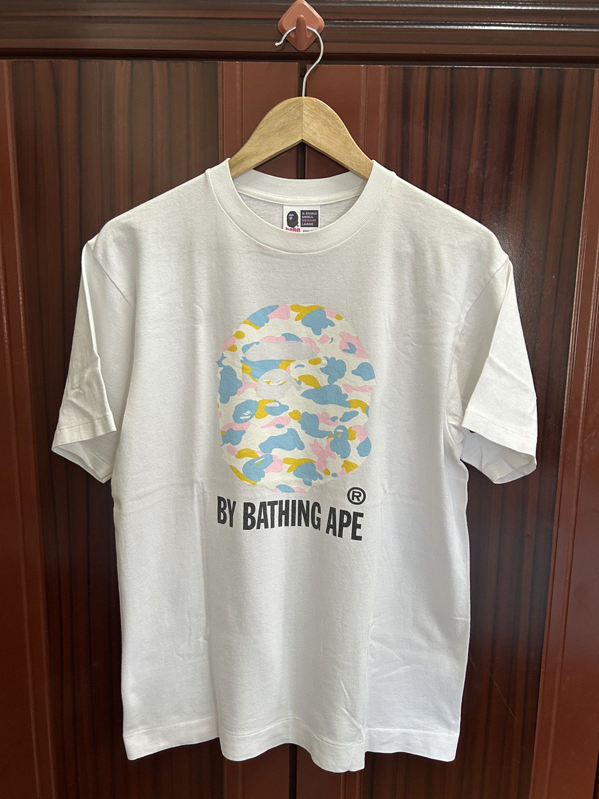 Bape Vintage OG Circa 2005 A Bathing Ape Candy Camo Big Head Logo Size US M / EU 48-50 / 2 - 1 Thumbnail