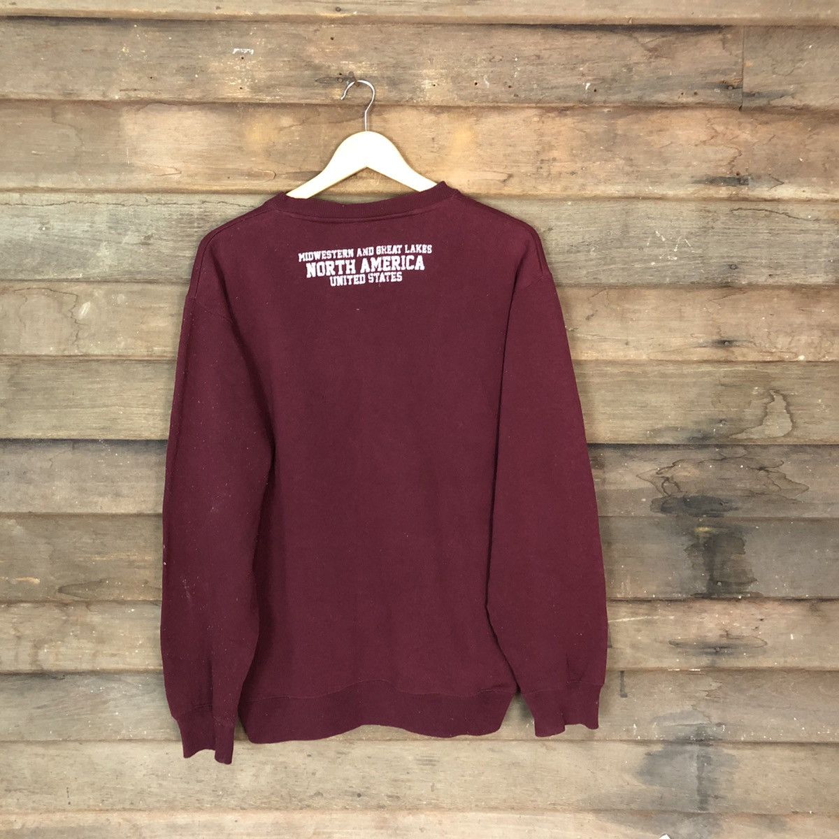 Other Zeky Indiana North America Maroon Sweashirt #4728 Size US L / EU 52-54 / 3 - 11 Thumbnail