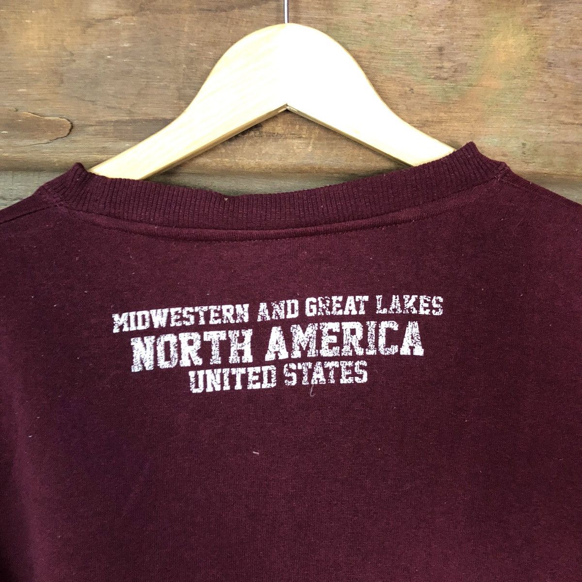 Other Zeky Indiana North America Maroon Sweashirt #4728 Size US L / EU 52-54 / 3 - 12 Thumbnail