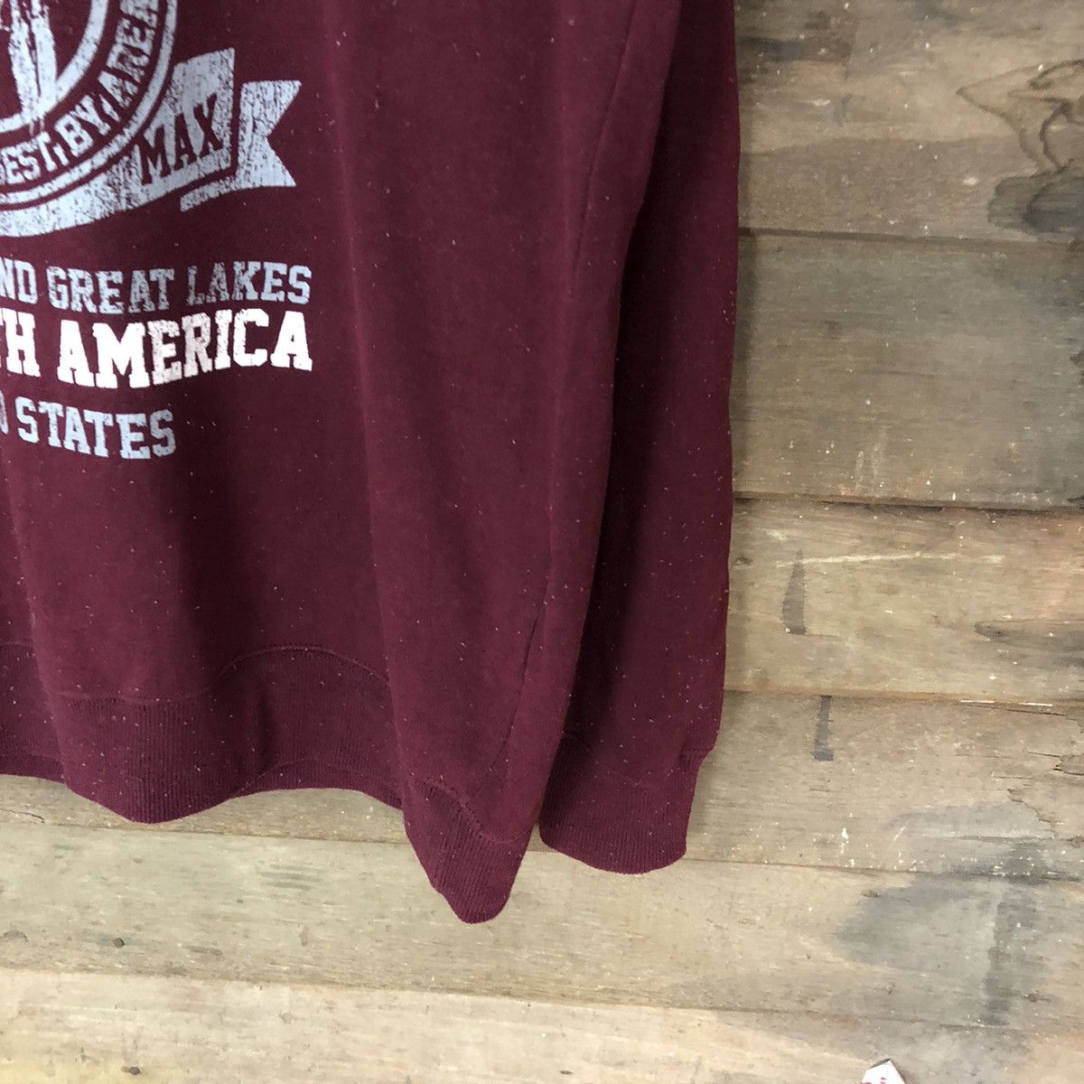 Other Zeky Indiana North America Maroon Sweashirt #4728 Size US L / EU 52-54 / 3 - 5 Thumbnail