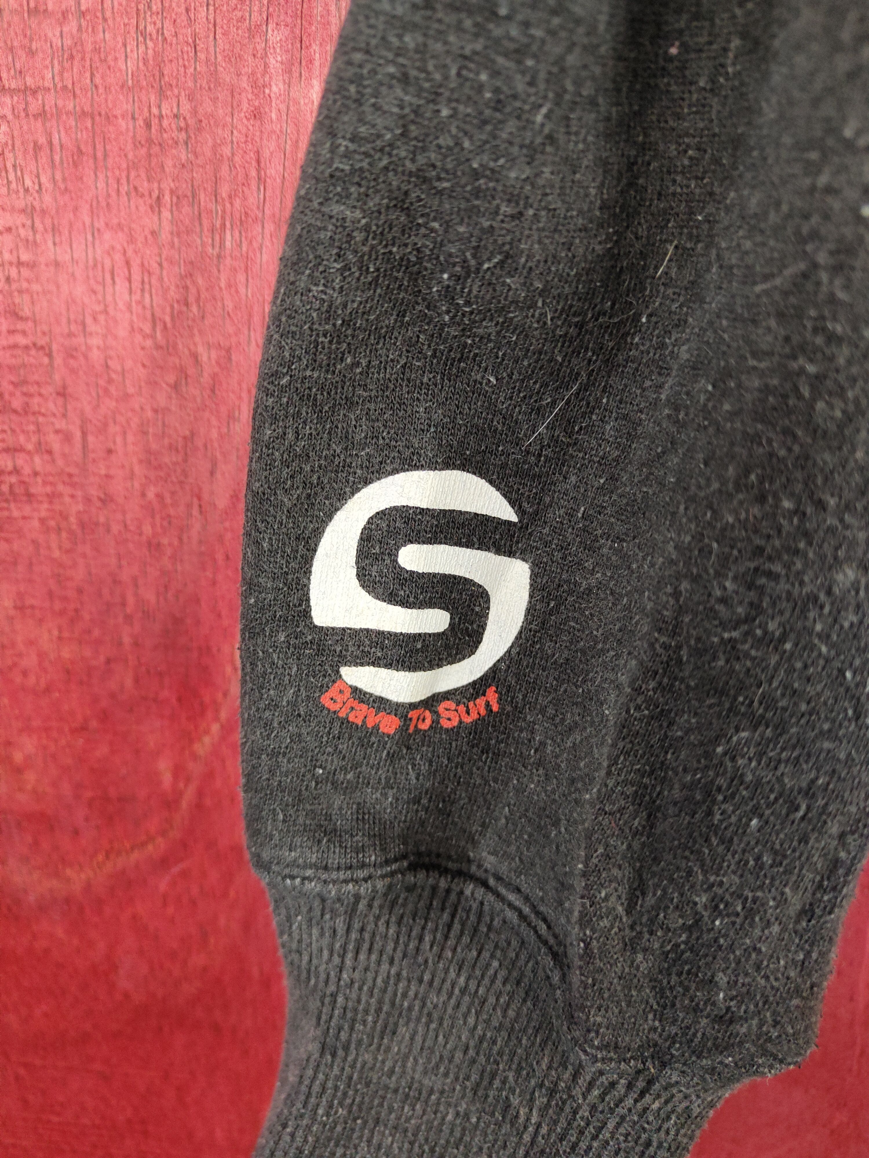 Faded Glory × Japanese Brand Surf style Grass Hither Black Sweatshirt #4853 Size US L / EU 52-54 / 3 - 3 Thumbnail