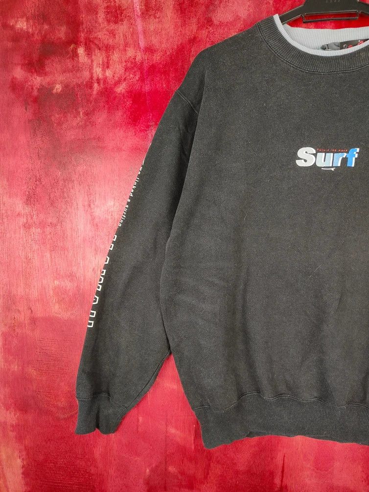 Faded Glory × Japanese Brand Surf style Grass Hither Black Sweatshirt #4853 Size US L / EU 52-54 / 3 - 10 Thumbnail