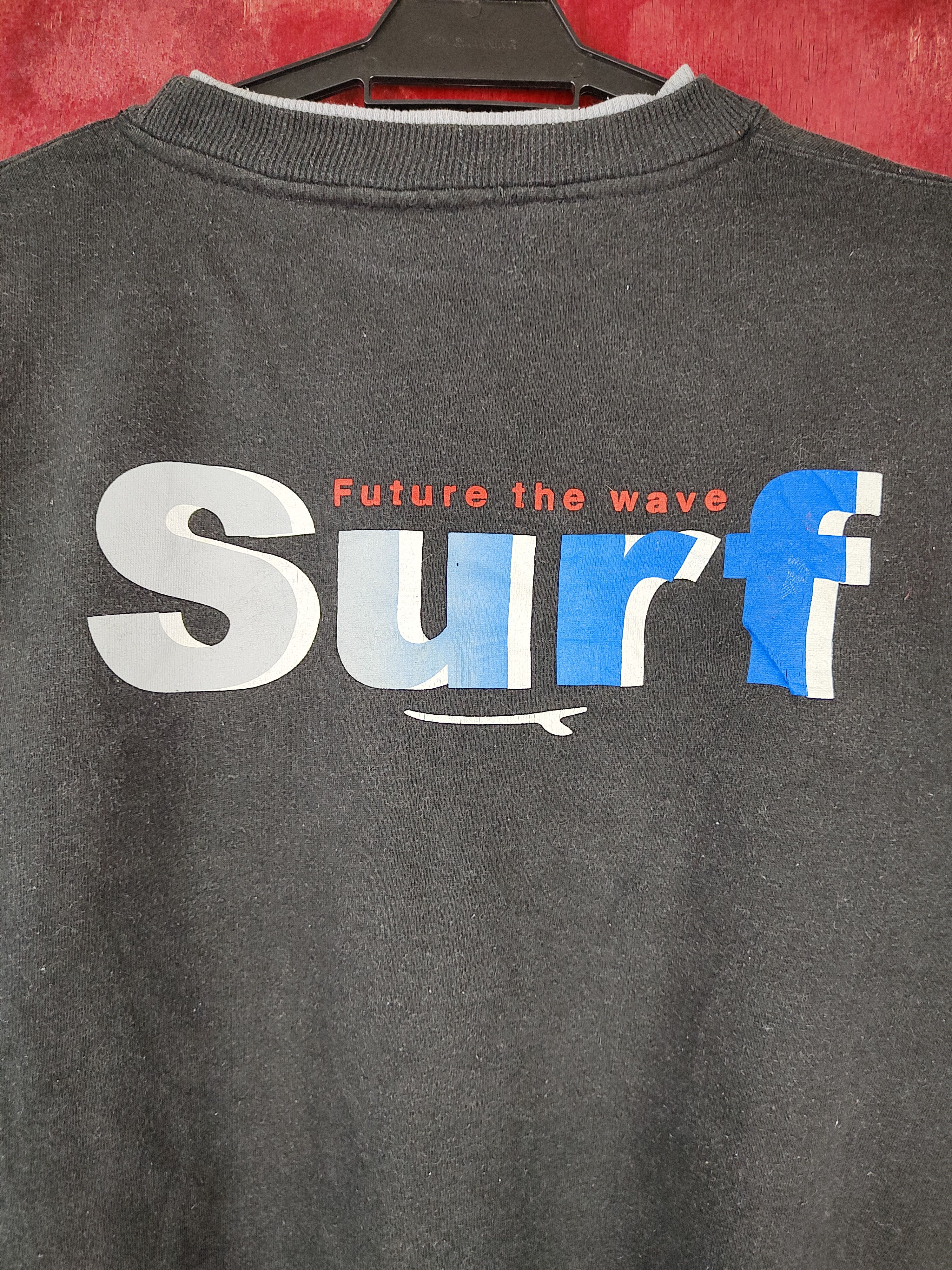Faded Glory × Japanese Brand Surf style Grass Hither Black Sweatshirt #4853 Size US L / EU 52-54 / 3 - 4 Thumbnail