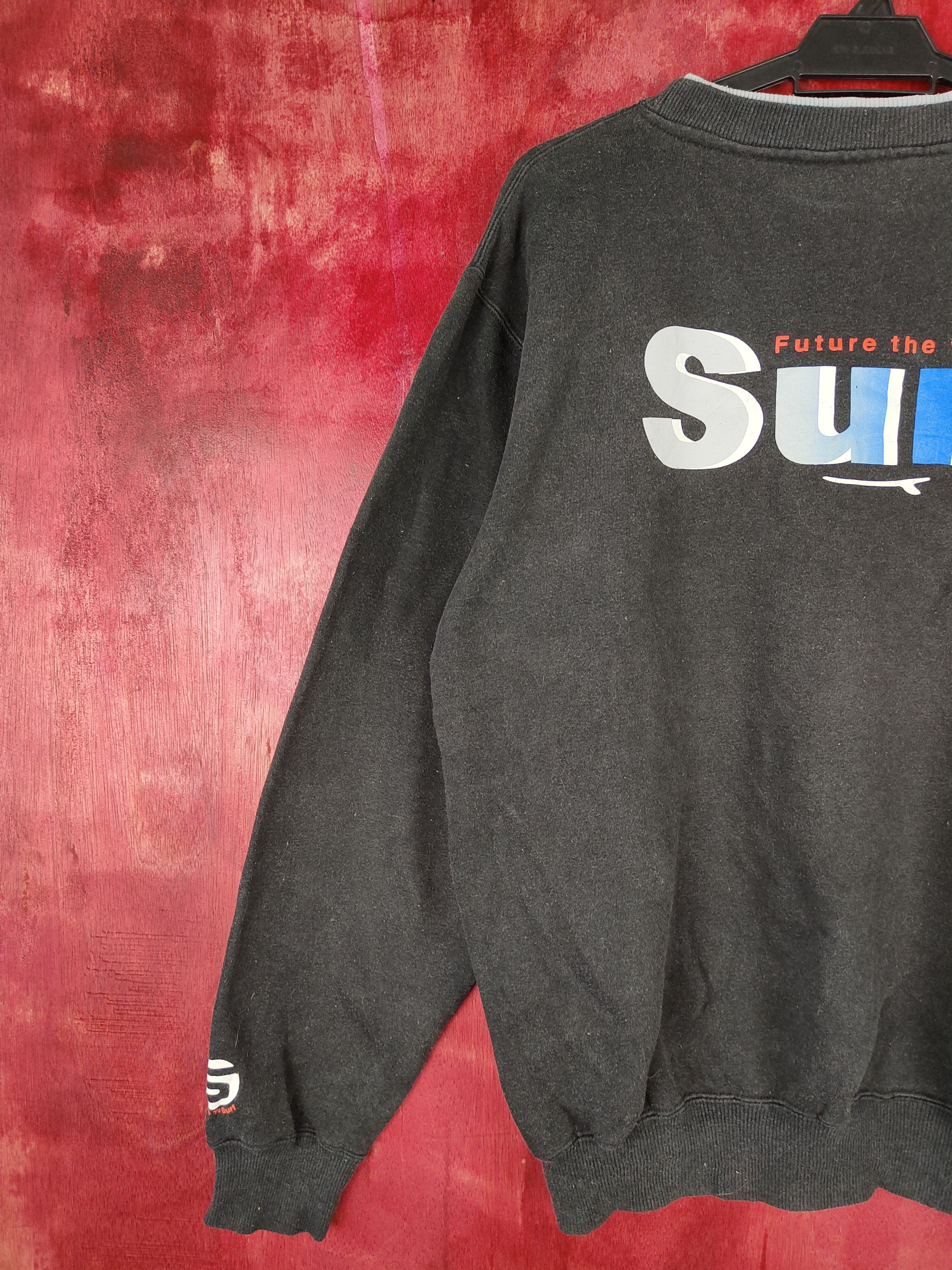 Faded Glory × Japanese Brand Surf style Grass Hither Black Sweatshirt #4853 Size US L / EU 52-54 / 3 - 5 Thumbnail