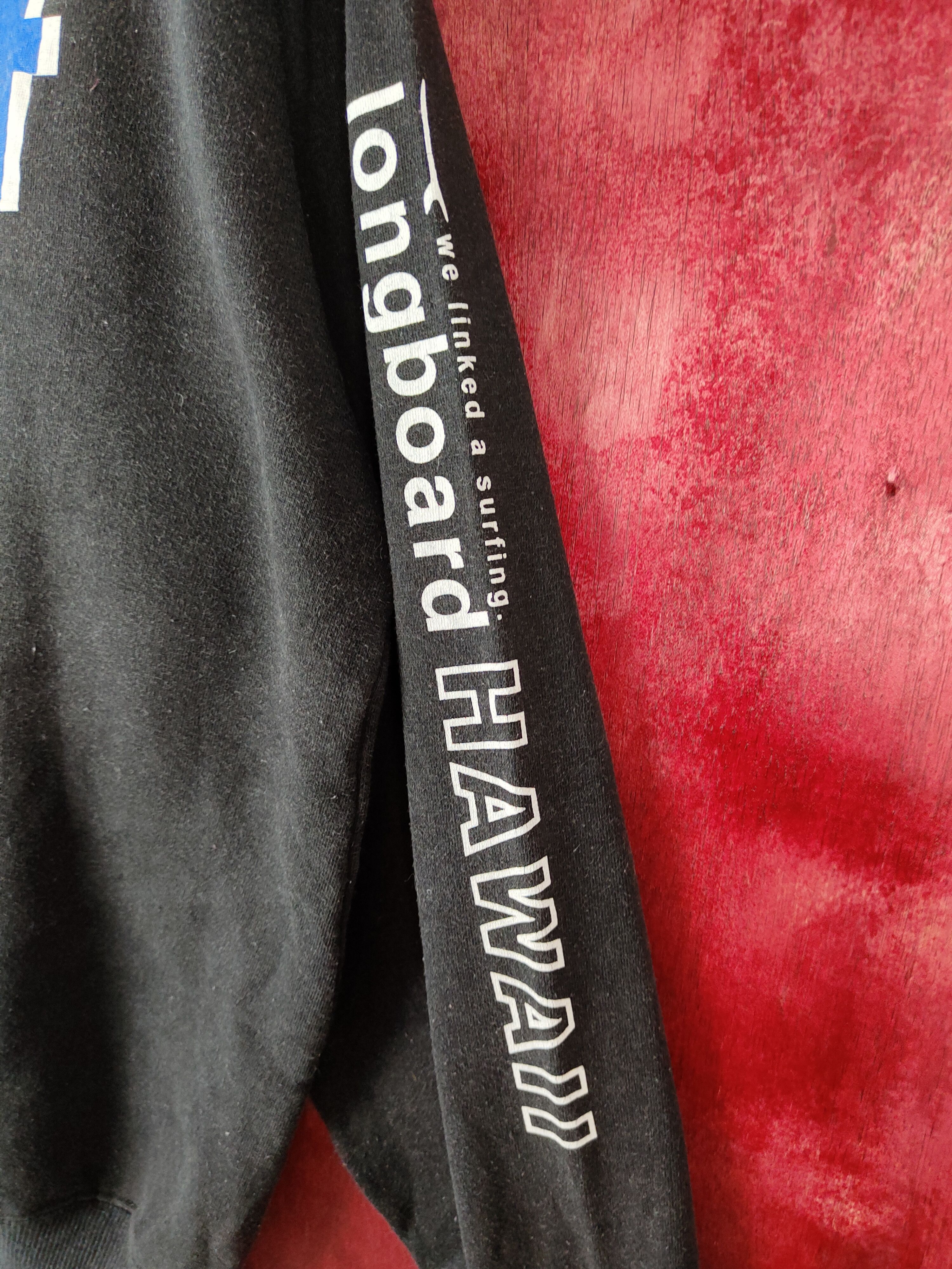 Faded Glory × Japanese Brand Surf style Grass Hither Black Sweatshirt #4853 Size US L / EU 52-54 / 3 - 2 Thumbnail