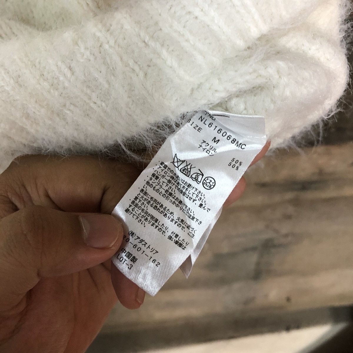 Homespun Knitwear × Japanese Brand × LOWRYS FARM Lowrys Farm Shag Shaggy Fur Mohair Knitwear #7021 Size M / US 6-8 / IT 42-44 - 9 Thumbnail