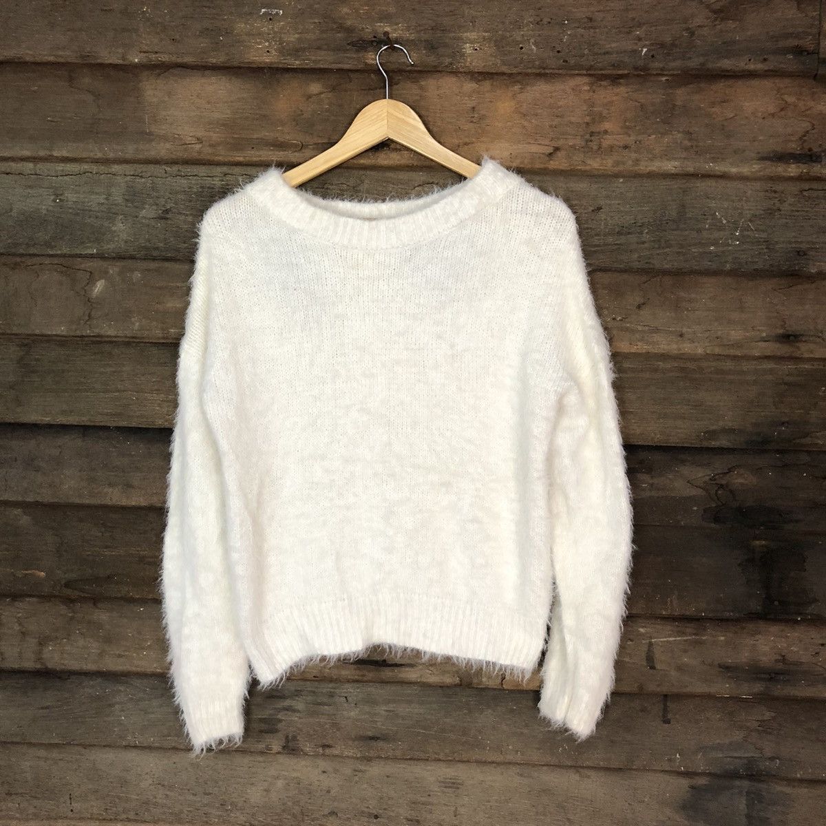 Lowrys Farm Shag Shaggy Fur Mohair Knitwear #7021