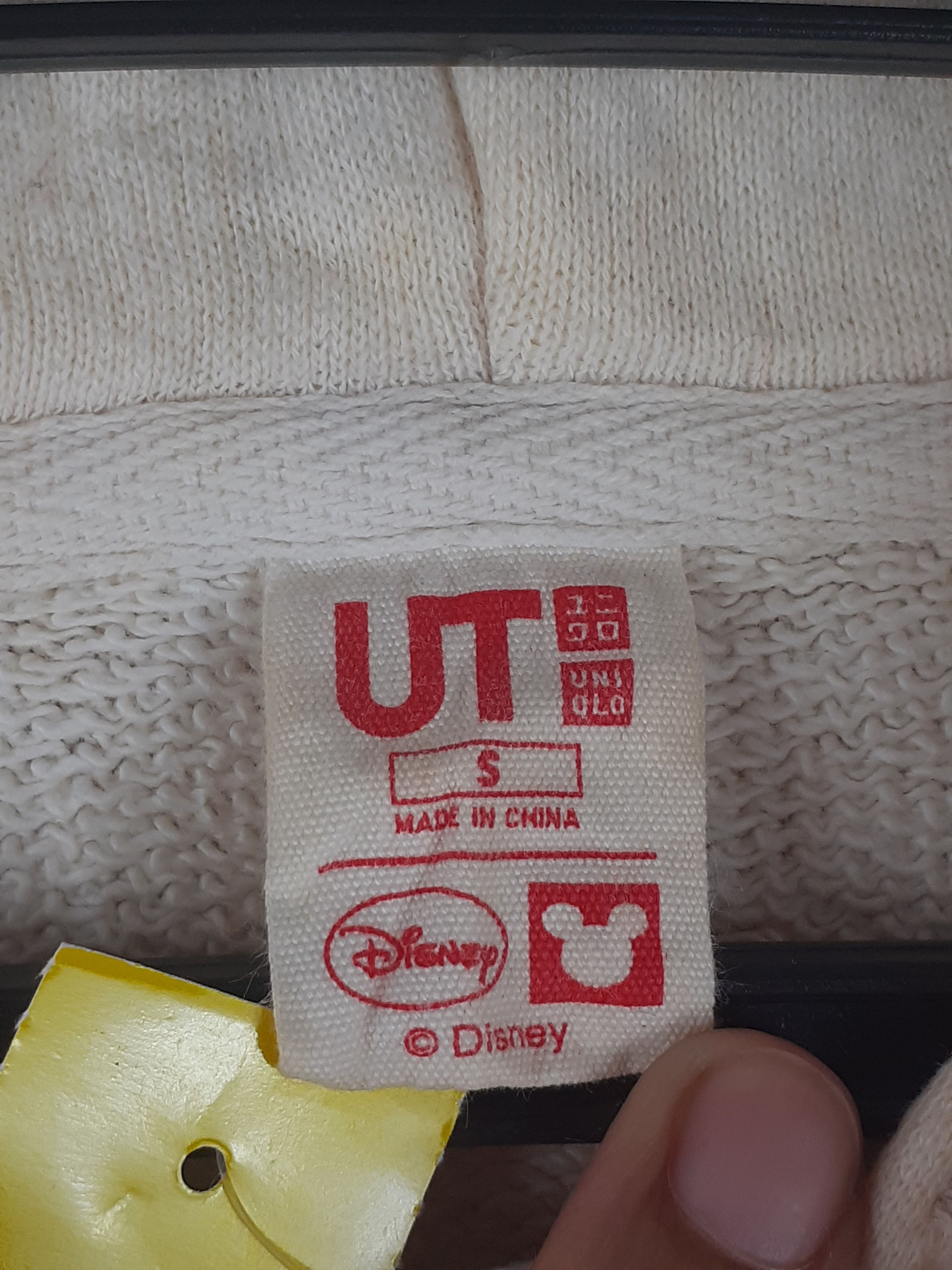 Disney Uniqlo (Disney) alice in wonderland white hoodie #2800 Size S / US 4 / IT 40 - 6 Thumbnail