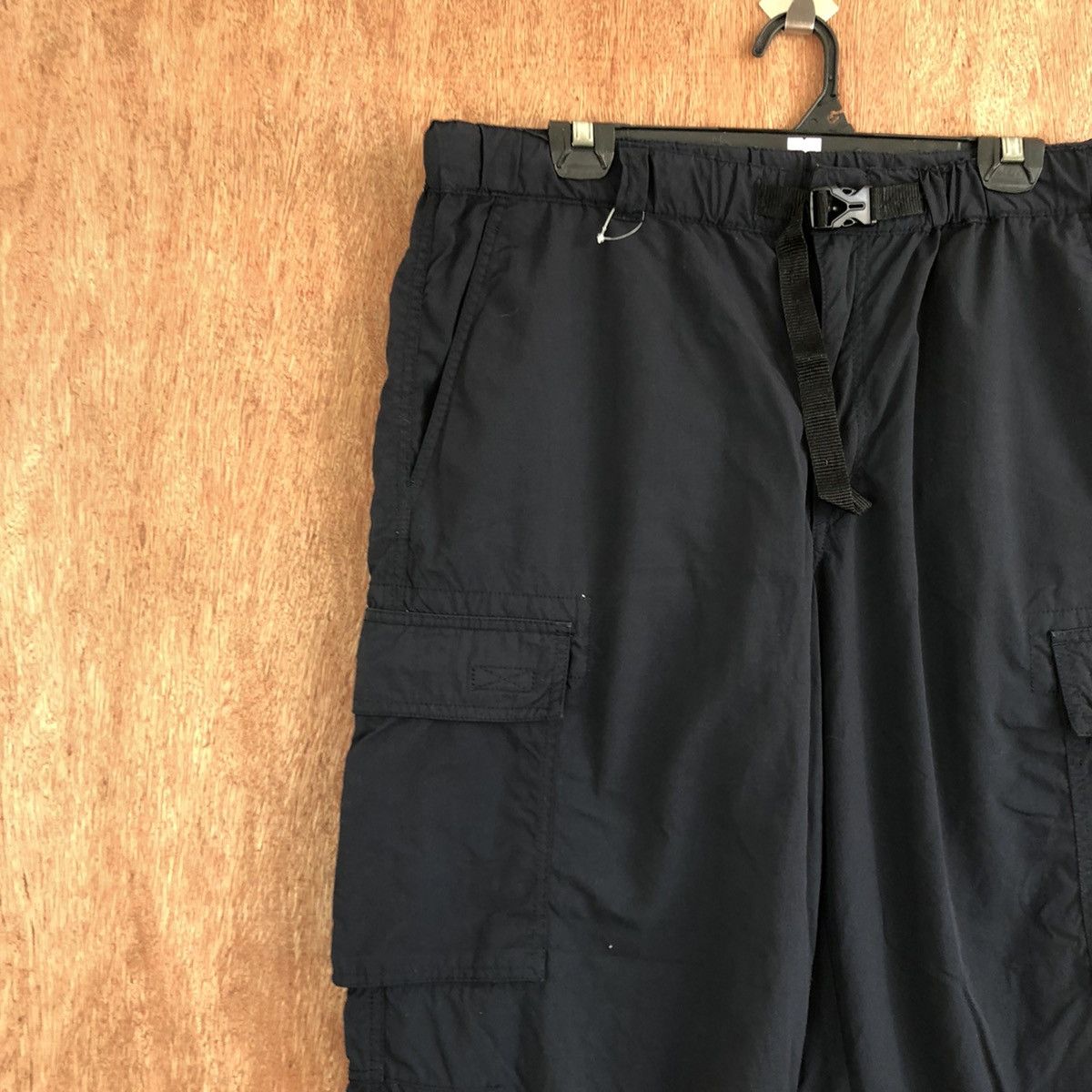 Japanese Brand DLL Uniqlo Black Multipocket Tactical Cargo Pants #c1129 Size US 32 / EU 48 - 6 Thumbnail