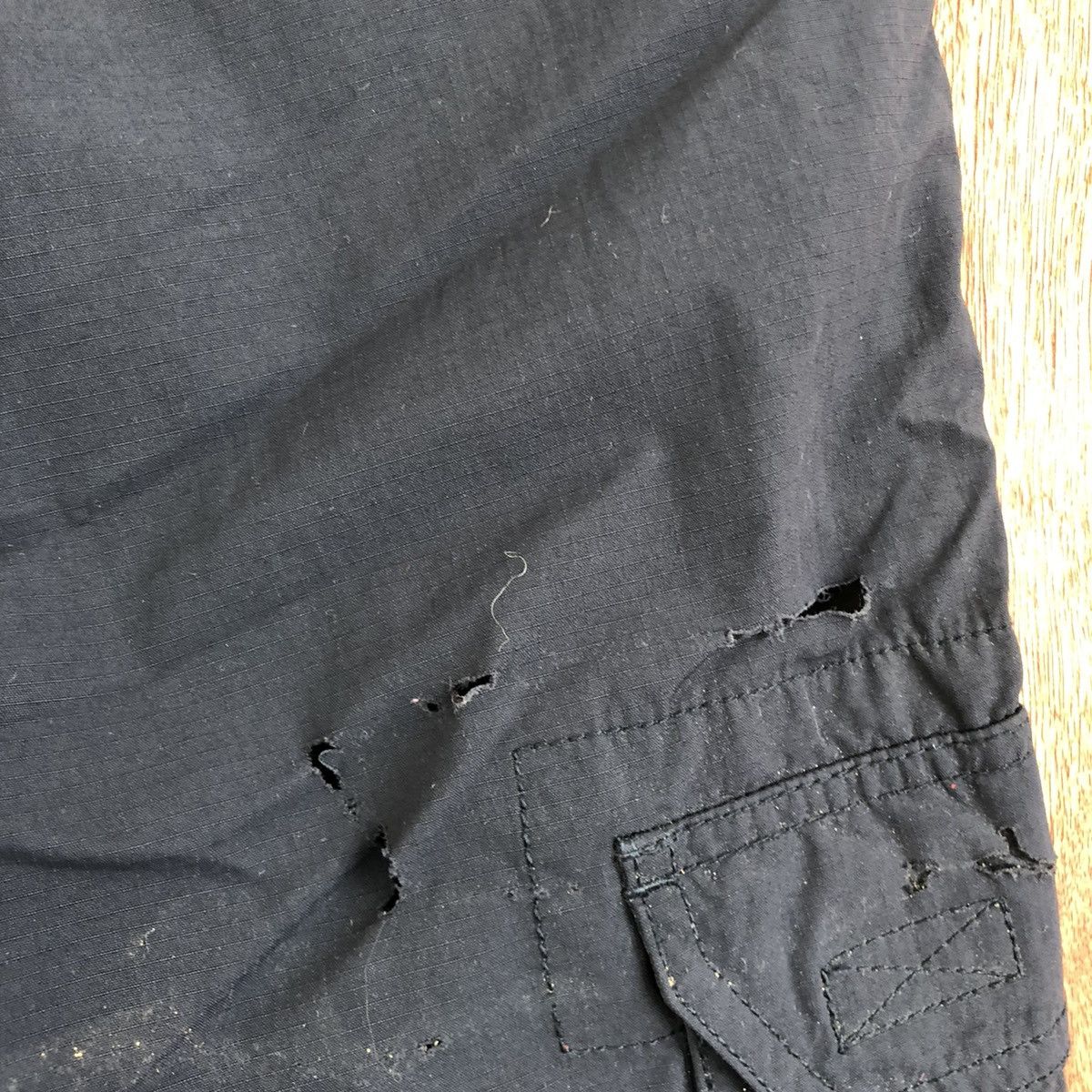 Japanese Brand DLL Uniqlo Black Multipocket Tactical Cargo Pants #c1129 Size US 32 / EU 48 - 11 Thumbnail