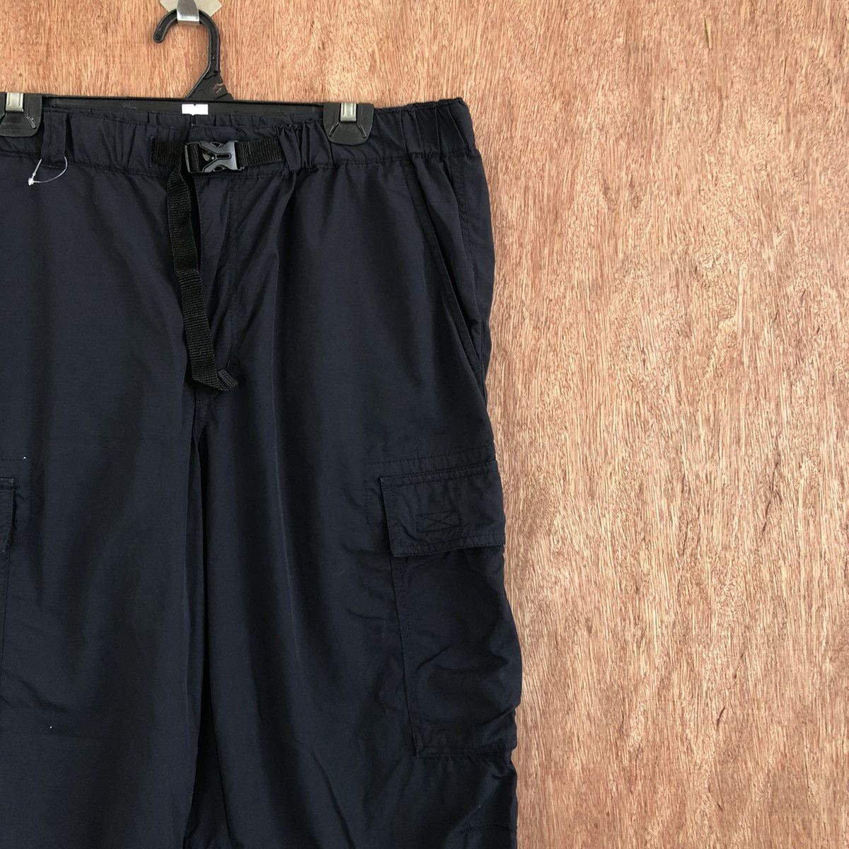 Japanese Brand DLL Uniqlo Black Multipocket Tactical Cargo Pants #c1129 Size US 32 / EU 48 - 5 Thumbnail