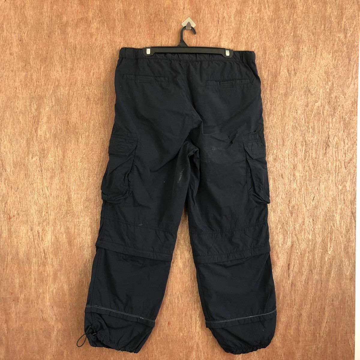 Japanese Brand DLL Uniqlo Black Multipocket Tactical Cargo Pants #c1129 Size US 32 / EU 48 - 8 Thumbnail