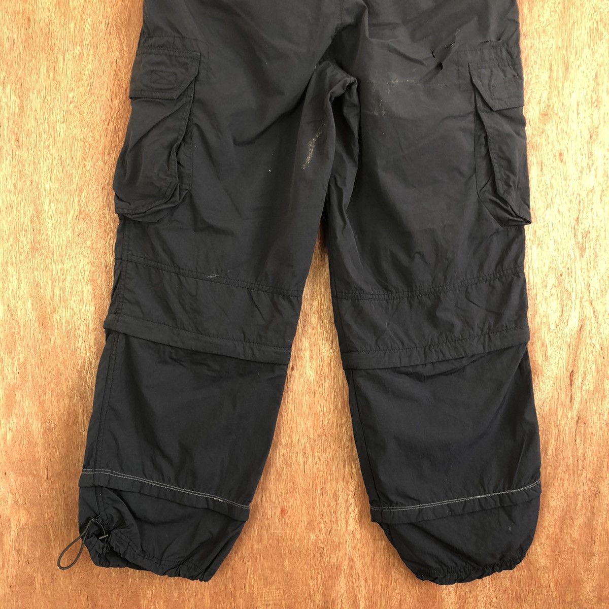 Japanese Brand DLL Uniqlo Black Multipocket Tactical Cargo Pants #c1129 Size US 32 / EU 48 - 10 Thumbnail