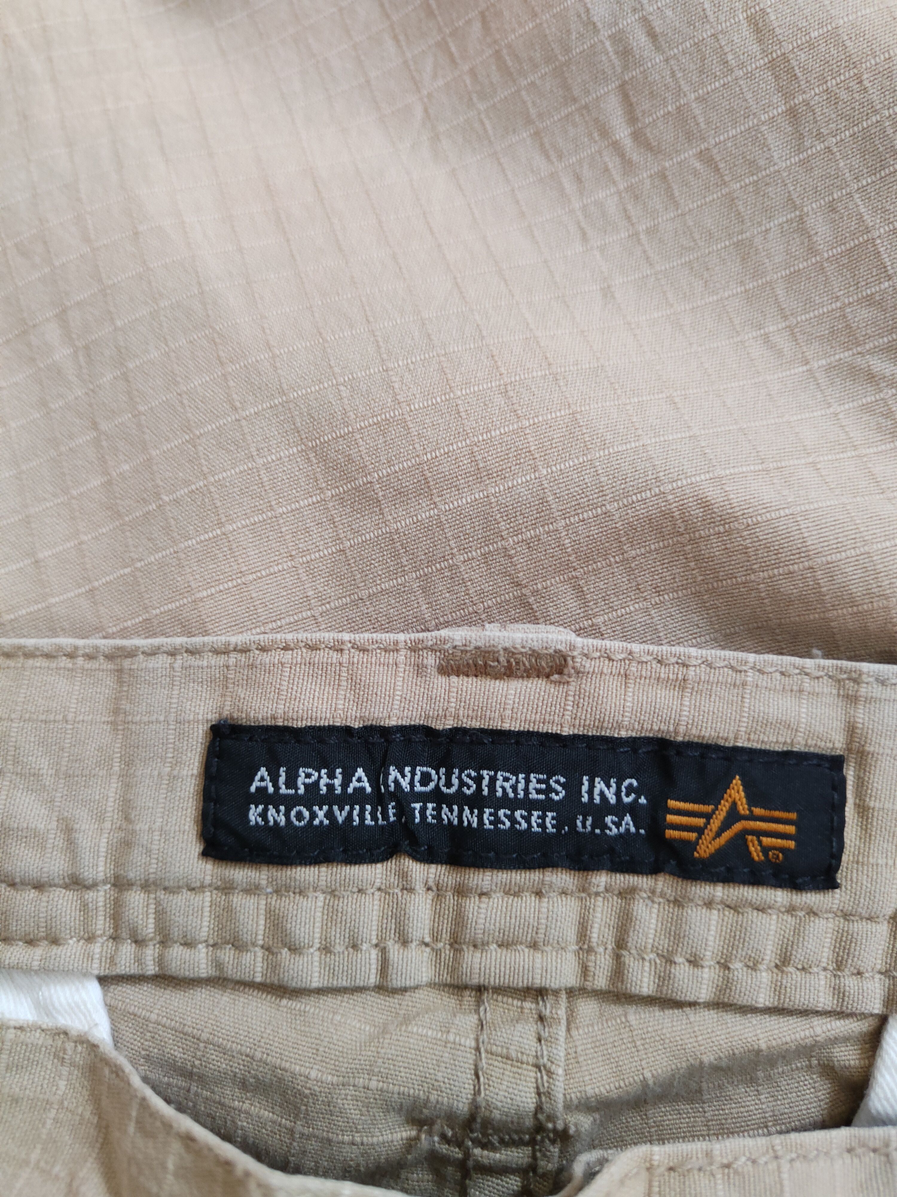 Alpha Industries Alpha Industries Inc. Brown Multi Pocket Cargo Pants #S487 Size US 32 / EU 48 - 13 Thumbnail