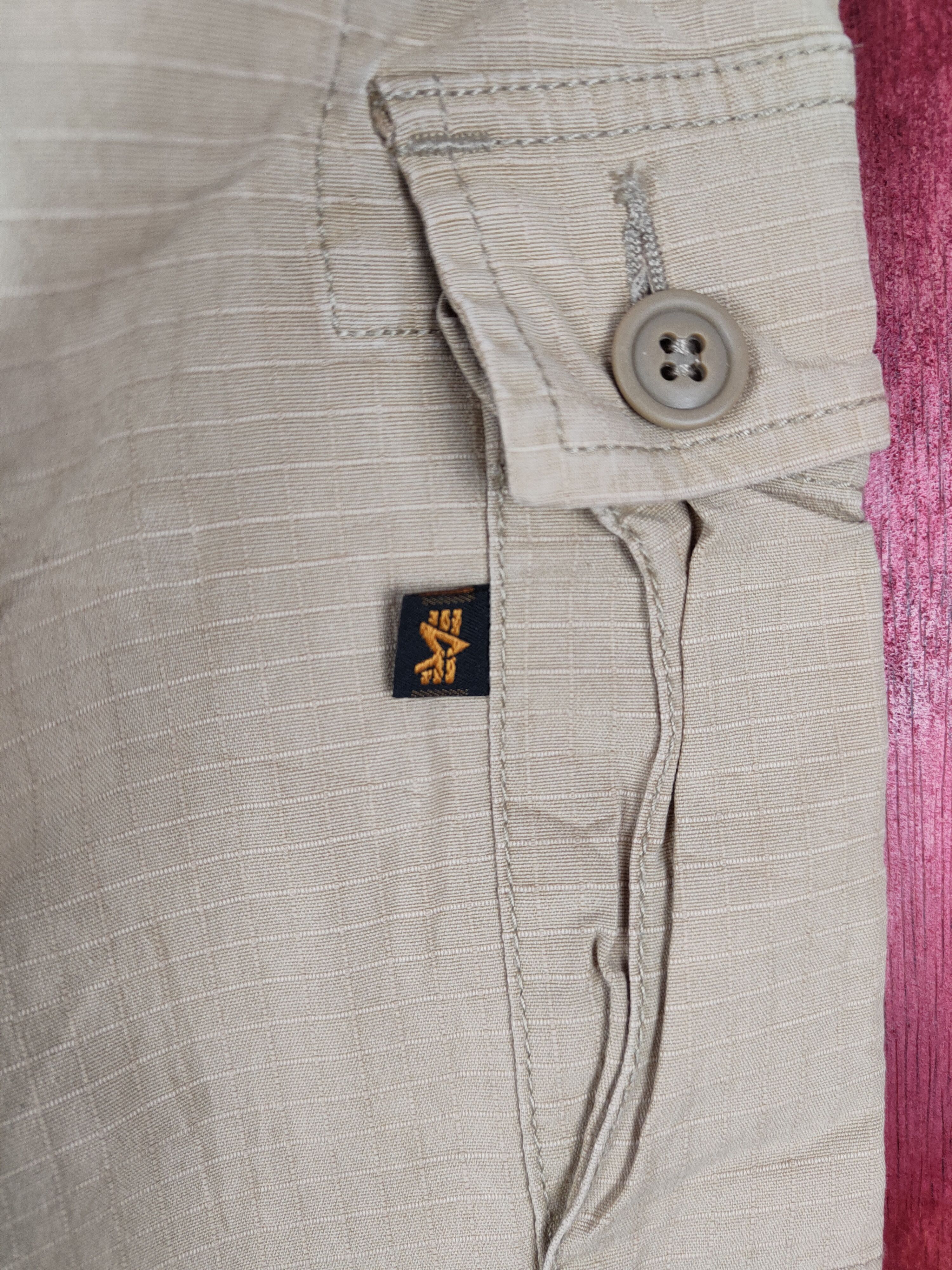 Alpha Industries Alpha Industries Inc. Brown Multi Pocket Cargo Pants #S487 Size US 32 / EU 48 - 9 Thumbnail