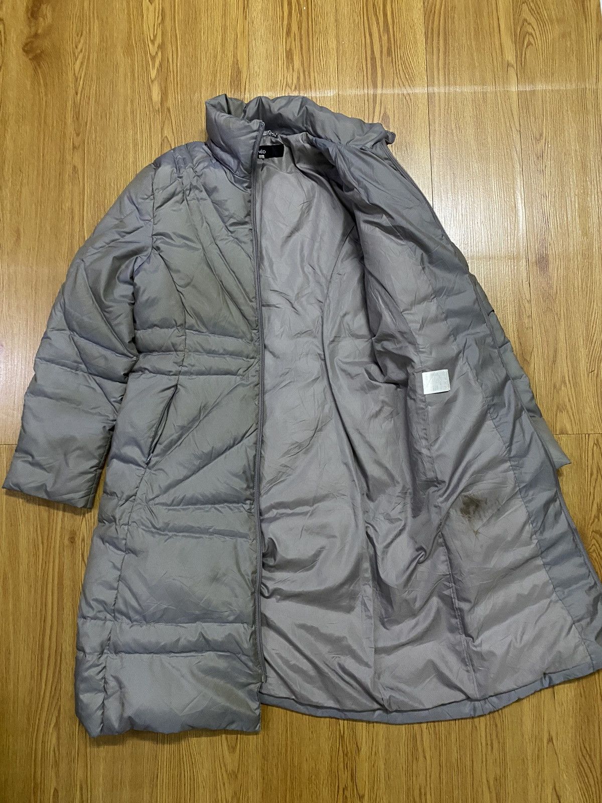 Japanese Brand × Yohji Yamamoto Ined Puffer Long Jacket Size S / US 4 / IT 40 - 3 Thumbnail