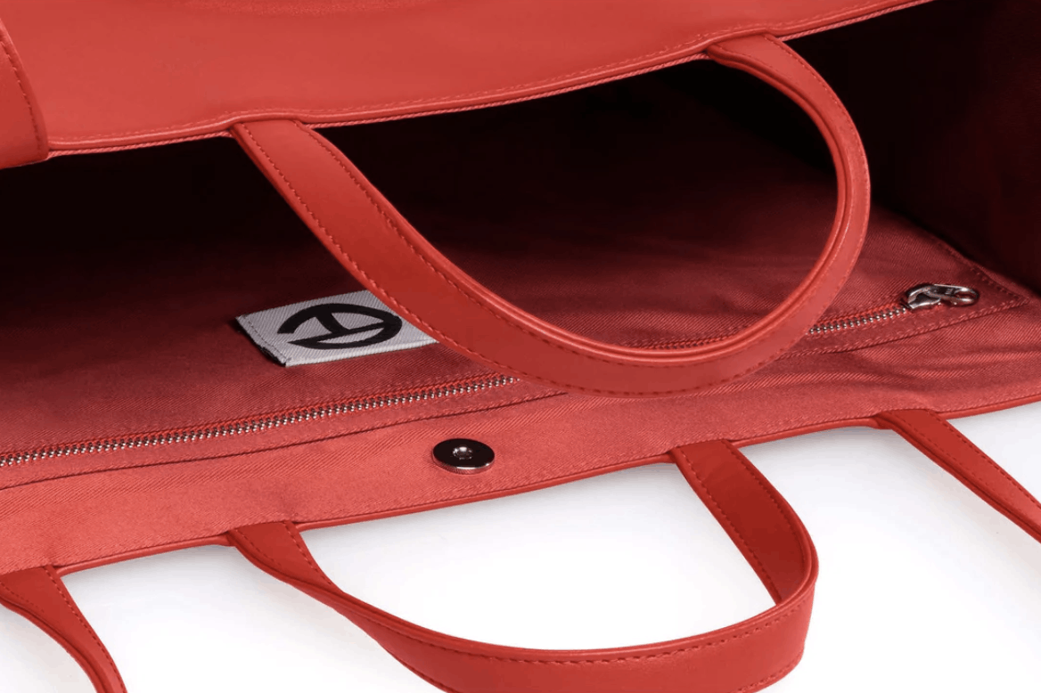 Telfar telfar large shopping bag tote-red Size ONE SIZE - 3 Thumbnail