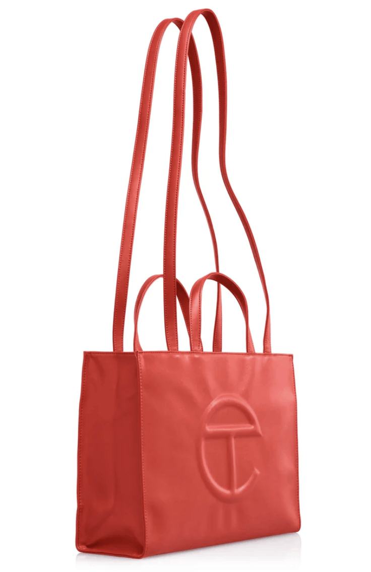 Telfar medium shopping bag tote -red Size ONE SIZE - 2 Thumbnail