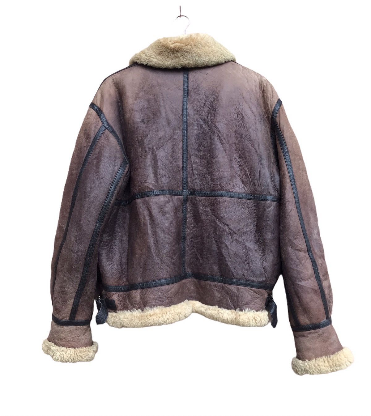 Genuine Leather B3 Military Shearling Winter Session Sheepskin Coat Size US M / EU 48-50 / 2 - 4 Thumbnail