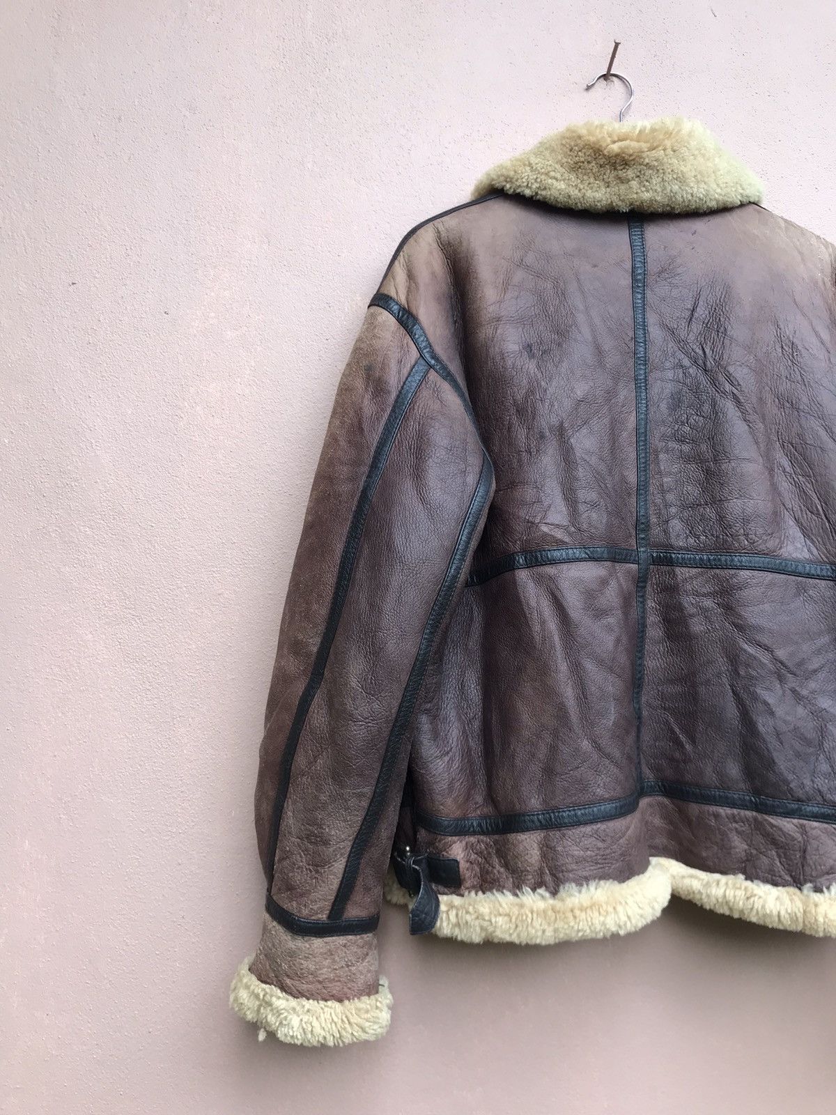 Genuine Leather B3 Military Shearling Winter Session Sheepskin Coat Size US M / EU 48-50 / 2 - 19 Thumbnail