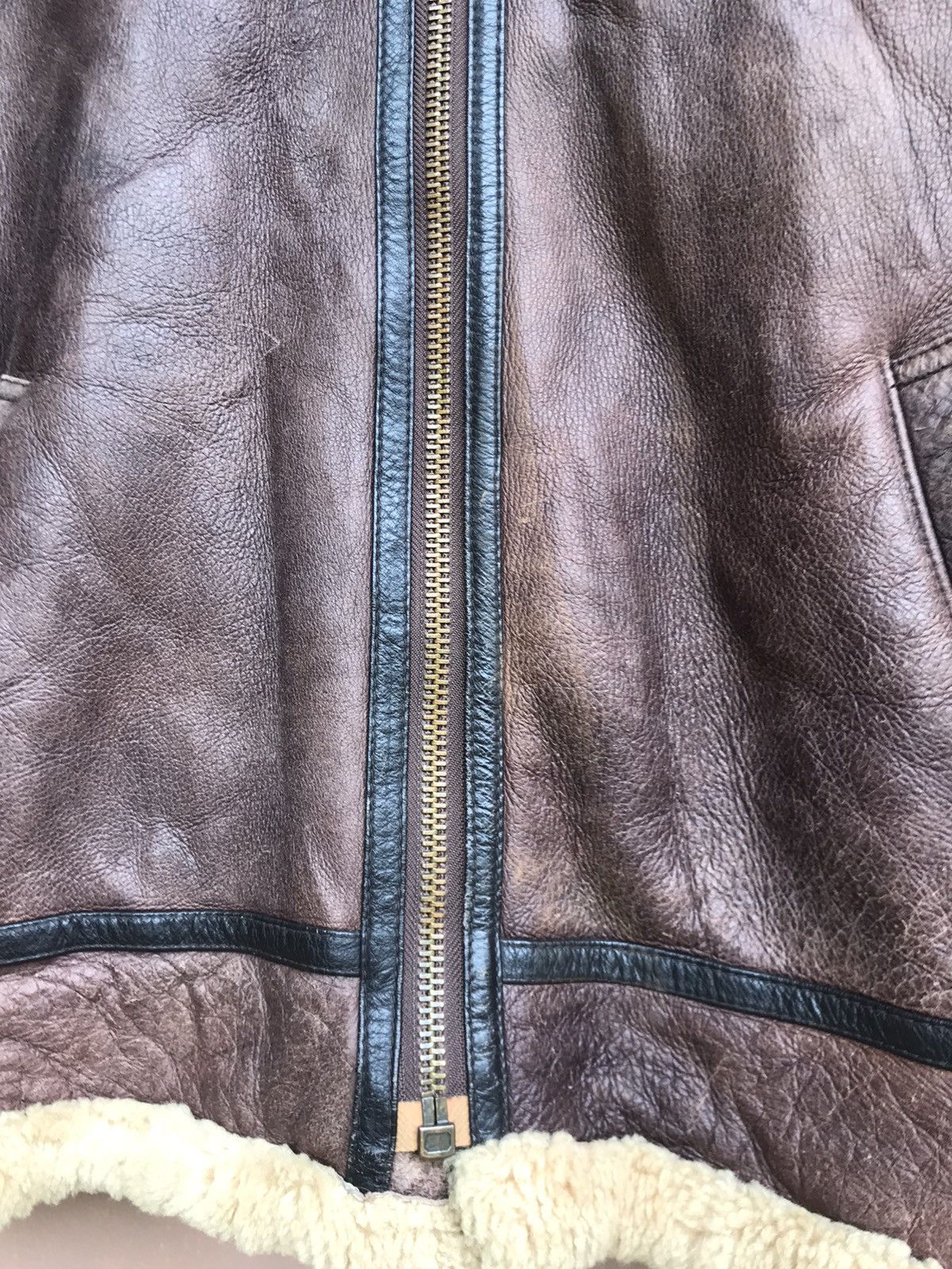 Genuine Leather B3 Military Shearling Winter Session Sheepskin Coat Size US M / EU 48-50 / 2 - 6 Thumbnail