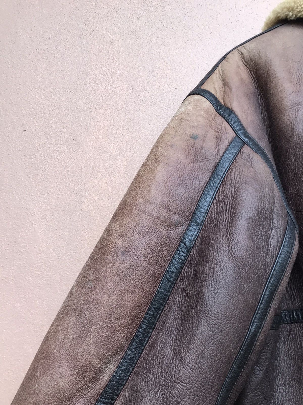 Genuine Leather B3 Military Shearling Winter Session Sheepskin Coat Size US M / EU 48-50 / 2 - 17 Thumbnail