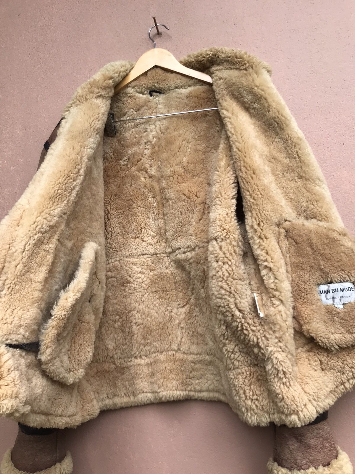 Genuine Leather B3 Military Shearling Winter Session Sheepskin Coat Size US M / EU 48-50 / 2 - 24 Thumbnail