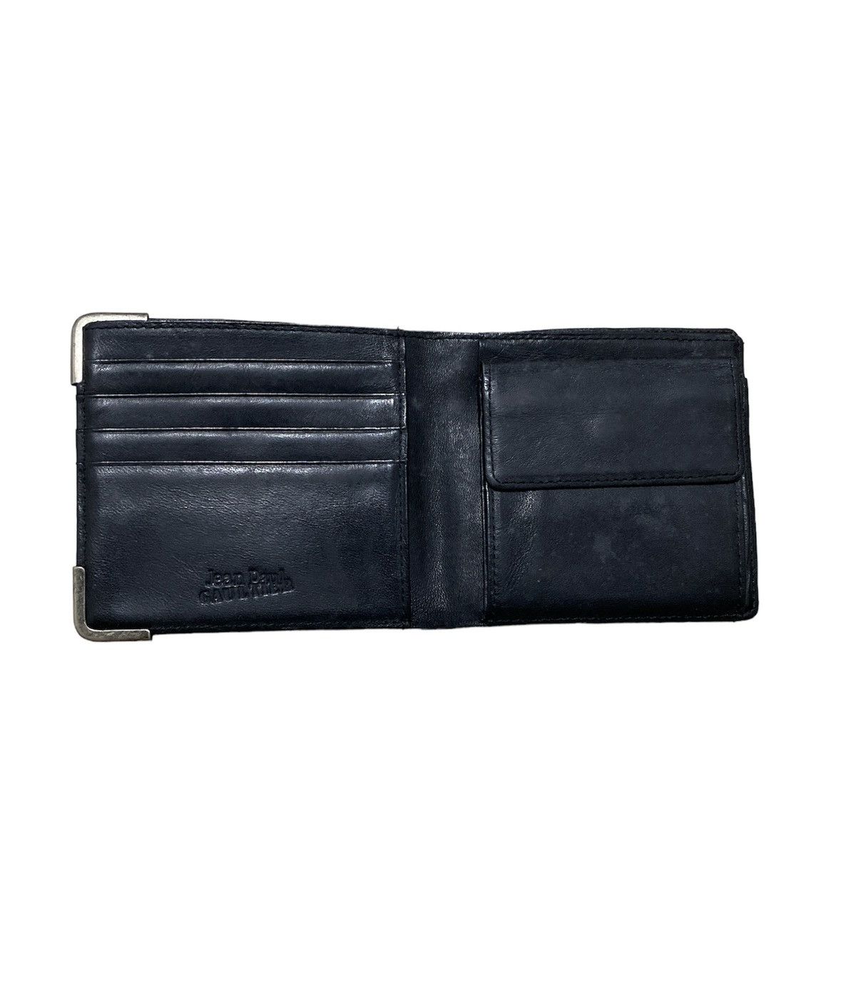 Jean Paul Gaultier Jean Paul Gaultier Spell out Leather Wallet Size ONE SIZE - 3 Thumbnail