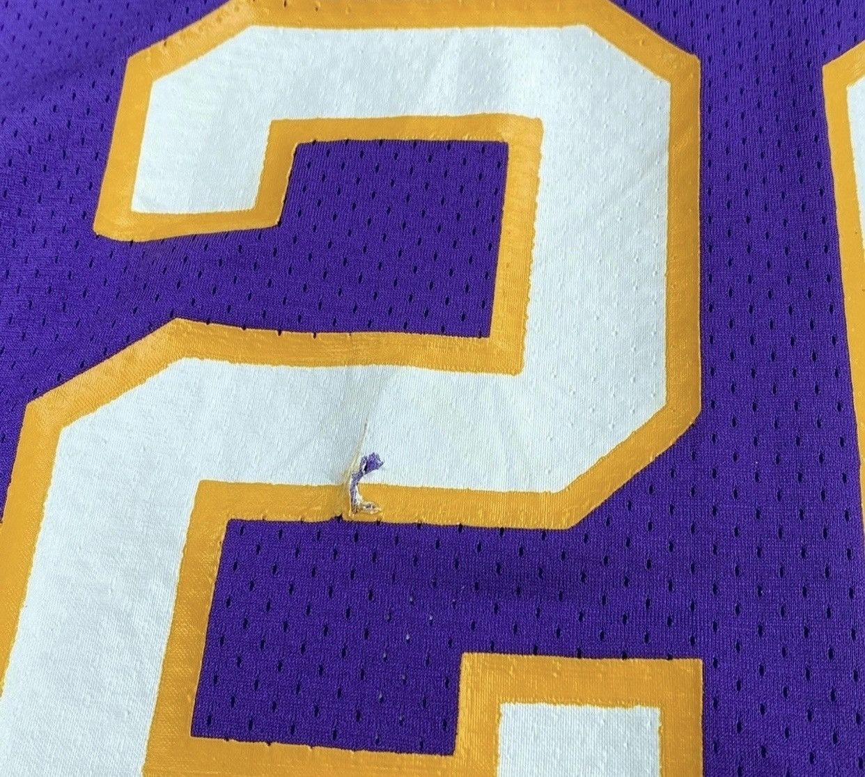 NBA Vintage Snoop Dogg Lakers Adidas Jersey Size L / US 10 / IT 46 - 9 Thumbnail