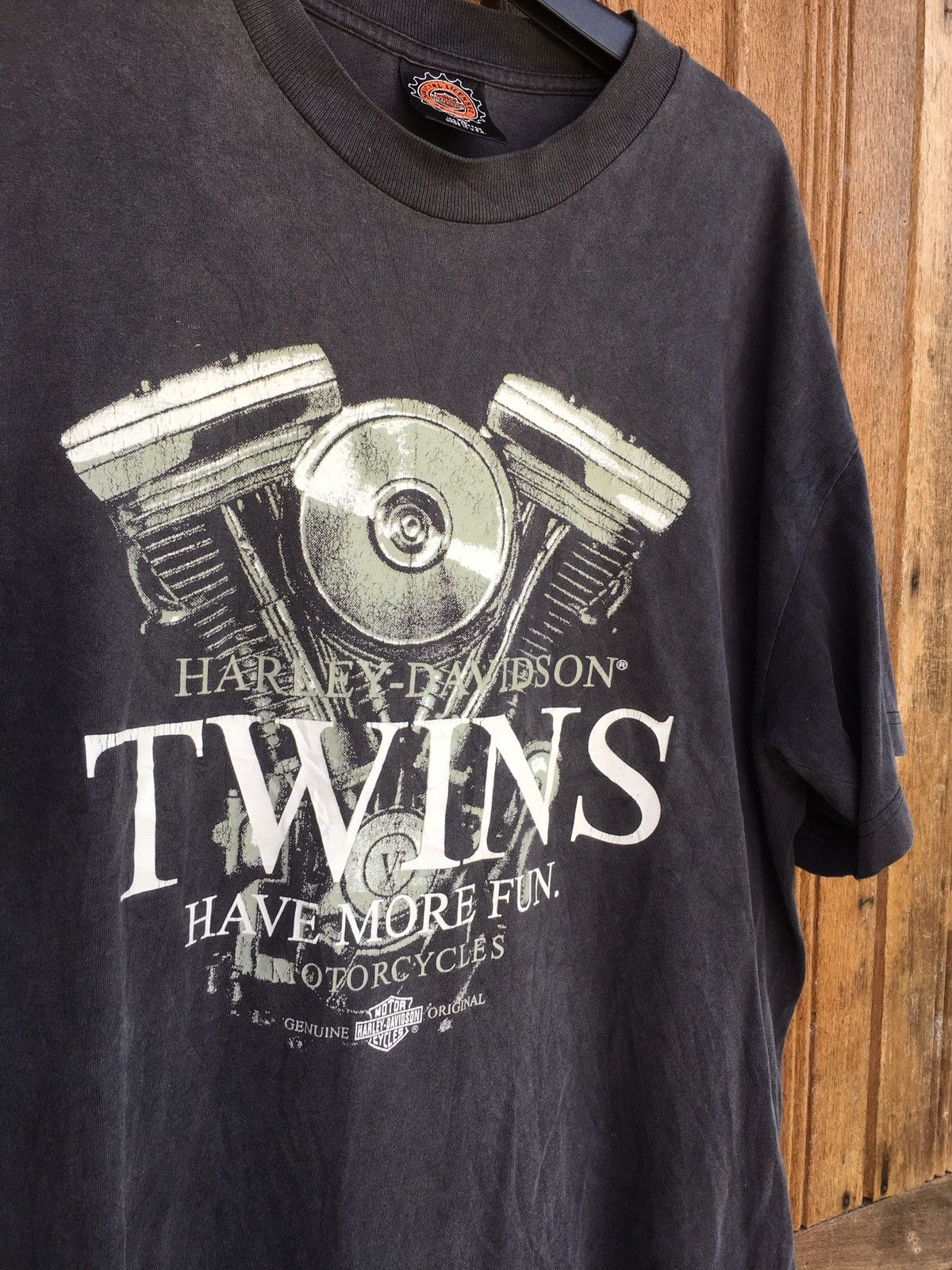 Rare Vintage HARLEY DAVIDSON twin Have More Fun pan head